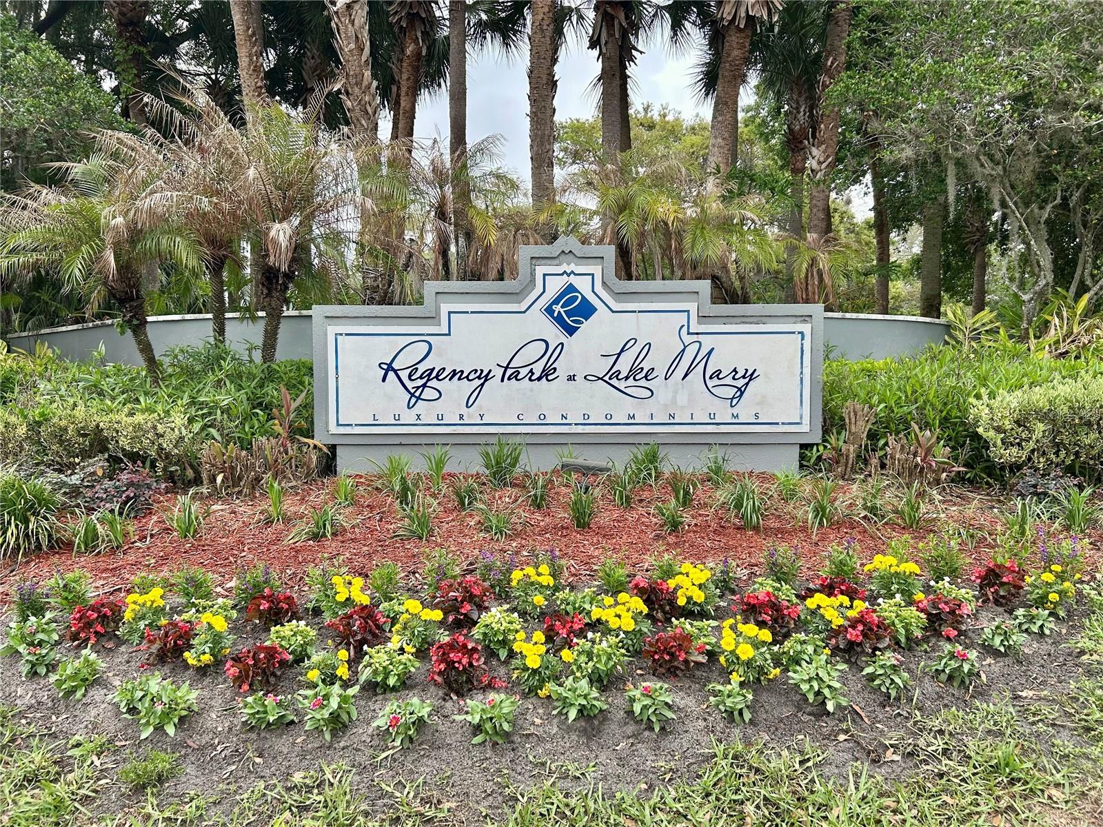 REGENCY PARK AT LAKE MARY A CONDO - Residential