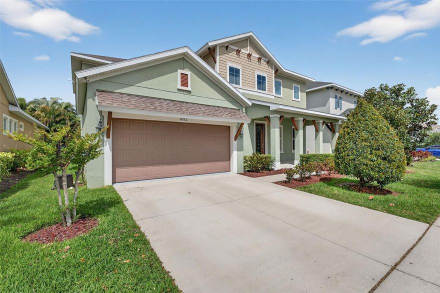 Welcome to your Dream Home in the Highly Sought-After Waterset Community of Apollo Beach! This Exceptional 4-Bedroom, 3-Bath, Pool Home with a 3-Car Tandem Garage Offers Generous Space, Thoughtful Upgrades, and True Florida Lifestyle Living!
From the moment you enter, you’re greeted by a Dramatic Two-Story Foyer with a Soaring 22-foot Ceiling, an Open Wrought-Iron Staircase, and an Abundance of Natural Light Streaming Through the Windows. The Modern Open-Concept Floor Plan Seamlessly Connects the Living, Dining, and Kitchen Areas—ideal for both Everyday Living AND Entertaining.
The Expansive Great Room features 18x18 Staggered Tile Flooring, Surround-Sound Pre-Wiring, and Triple Glass Sliders that Open to the Covered Patio, Creating the Perfect Indoor-Outdoor Flow. The Chef’s Kitchen Impresses with Stainless Steel Appliances Including a Built-In Oven, Microwave, GAS Cooktop w/Hood, Dishwasher,  A Decorative Glass Tile Backsplash, Pendant Lighting, a Large Cambria Quartz Island, and 42” Espresso Cabinets with Crown Molding. Just off the foyer is a Versatile Flex Space—Perfect for a Formal Dining Room, Home Office, Den, OR Playroom. A First-Floor Bedroom with adjacent Full Bath provides an Ideal Guest Suite OR In-Law setup.
Upstairs, enjoy a Very Spacious Bonus Room Loft with a large Storage Closet—Perfect for a Media Room/Home Theater, Game Room, OR Homeschool Space. The Primary Suite features a Tray Ceiling, Spa-Like En-Suite Bath with Double Vanities, Granite Counters, Walk-In Shower, Jetted Garden Tub, Private Water Closet, and a Large Walk-In Closet w/ Two Windows. A Second-Floor Laundry Room with Cabinetry truly adds everyday convenience. Bedrooms 3 and 4 share a nearby Full Bath. Step Outside to Your Private Tropical Backyard Oasis, Complete with A Saltwater Pool including a Sun Shelf, Mature Palm Trees, Wood Pergola Garden or Landscape Area, Covered Patio, Extended Pavered Lounging/Sunning Area, and space for Grilling or a Fire Pit—All Enclosed with a Wrought-Iron Fence.
ADDITIONAL UPGRADES INCLUDE but not limited to, Crown Molding in Great Room, Kitchen, Breakfast Nook/Eat In Area & Flex Room, Luxury Vinyl Plank Flooring in All Bedrooms And Staircase, Upgraded Lighting throughout, Additional Recessed Lights added, Exterior Landscape Lighting, Surround Sound Speakers in Covered Patio, 4 Exterior Cameras with Monitor (all included), Leaded Glass Front Door, Faux Wood Blinds, Garage Cabinetry, Epoxy Garage Floor, Garage Shelving added And a Drop Zone off the garage for Coats, Shoes, Backpacks & Purses.
Enjoy Waterset’s Resort-Style Amenities Including Multiple Pools, Splash Pad, Waterslide, Fitness Centers, Walking and Biking Trails, Dog Park, Playgrounds, Sports Courts for Basketball, Tennis, Pickleball and Sand Volleyball and Much More! This Property is Conviently Located Near Shopping, Dining, Banking, Schools, Entertainment, Local Beaches and to I 75, US Highway 41 for easy commute.
Luxury, Comfort, And Lifestyle—This Home Truly Has It All. Schedule your private tour today!