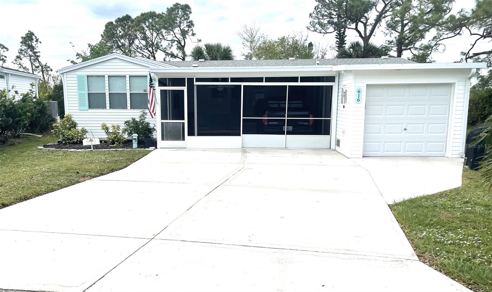 A Fresh Look at a Smart Investment — Includes a Share in the Community If you've been overlooking this home, it's time to take a closer look. This updated 2-bedroom, 2-bathroom residence in the sought-after Village at Riverwalk in North Port stands apart—and not just for its charm and layout. Built by Palm Harbor Homes, a brand known for superior construction and lasting quality, this home offers peace of mind and exceptional value. Inside, you’ll find a spacious, open-concept design that seamlessly connects the living, dining, and kitchen areas. A cozy office nook provides a great work-from-home option, while the enclosed Florida room fills the space with natural light—perfect for relaxing or entertaining. The primary suite offers a walk-in closet and dual vanities, and the attached garage includes a workshop area for hobbies or storage. What truly sets this property apart is the inclusion of a SHARE in the Riverwalk community. This means you own a piece of the land your home sits on, dramatically reducing your monthly costs (just \$215 per month versus \$755 for non-share owners). Share ownership also includes voting rights, eligibility for board participation, and long-term equity in the community—benefits that grow with your investment. Located on a cul de sac with peaceful preserve views, this home offers both privacy and access to top-tier amenities. Residents enjoy a heated pool, fitness center, private kayak launch, scenic walking trails, and a vibrant calendar of social events—all nestled along the Myakka River in this gated, waterfront neighborhood. Don’t miss this second chance to own one of the best values in Riverwalk. The price includes the SHARE—offering both a rewarding lifestyle and a smart financial advantage
The master suite is a true retreat, featuring a walk-in closet, an updated walk-in shower, and a vanity with double sinks and a modern top. This home is truly one of a kind, blending comfort, functionality, and style.
The Village at Riverwalk is a charming, waterfront community known for its serene atmosphere and lush natural beauty. Located along the scenic Myakka River, this gated neighborhood offers an active lifestyle with a wide range of amenities and outdoor activities. Residents enjoy access to walking trails that wind through mature landscaping, providing beautiful nature views and a peaceful retreat.
A highlight of the community is its private kayak launch, offering easy river access for paddling and exploring the area’s tranquil waterways. The Village at Riverwalk also features a heated pool, fitness facilities, and a library, making it an ideal place for both relaxation and engagement with neighbors. With its welcoming atmosphere and a blend of amenities that celebrate the Florida lifestyle, the Village at Riverwalk is a unique and appealing choice for those seeking community and natural beauty.
**Price includes a share in the cooperative**