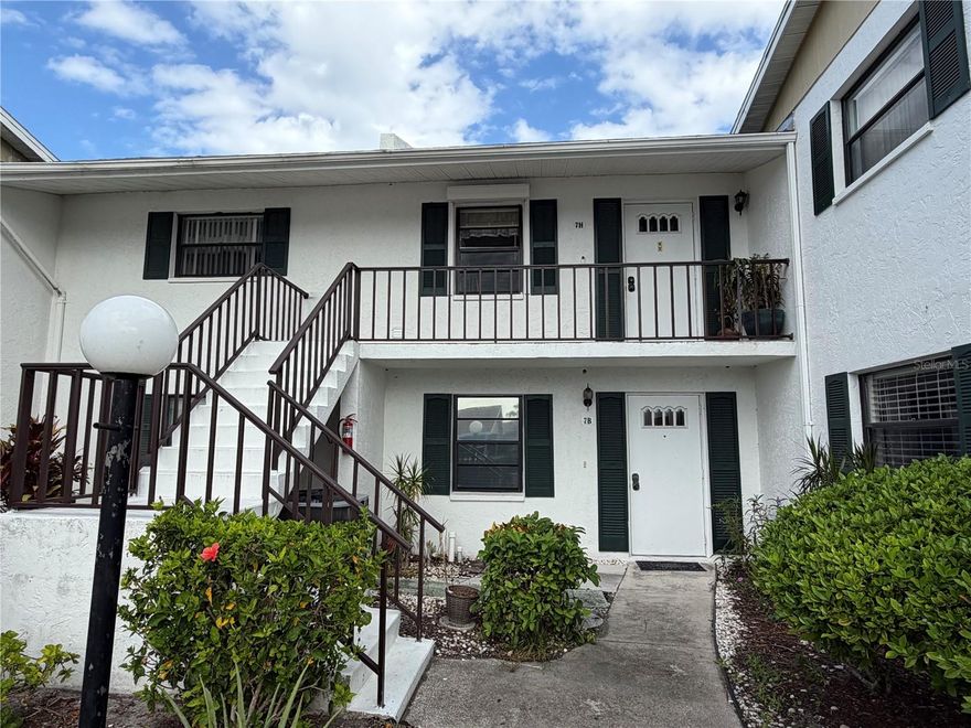 Welcome to the wonderful community of Morton Village. This 2nd floor condo is being offered furnished or unfurnished. Spacious floor plan with a large lanai with storage. This is a 55+ community. 2 community pools walking distance from the condo. Rent includes: Water, trash, sewer, internet and cable.  Fantastic location, close to the new Detwilers, shopping, restaurants, and about a 15 minute ride to the gorgeous Gulf beaches on Anna Maria Island. Call today to schedule a showing.
