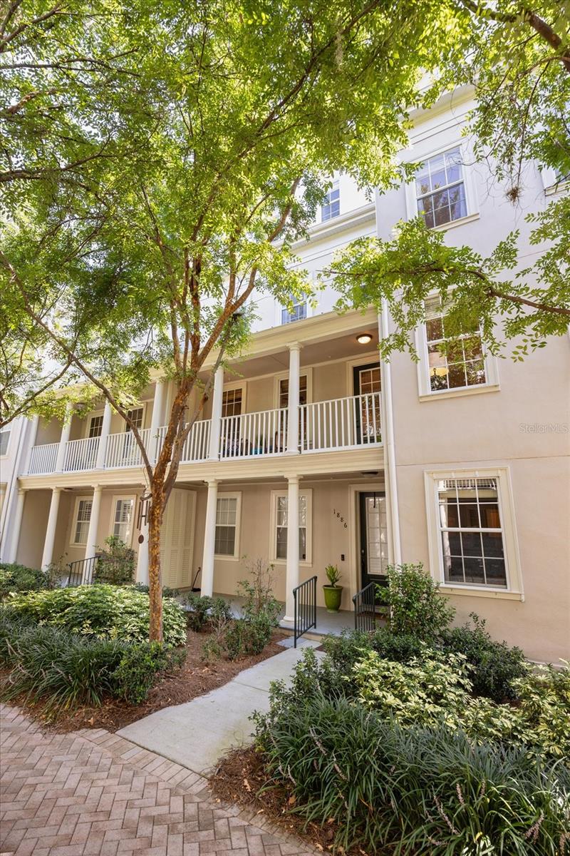 Elegant, beautifully updated 4-story townhome tucked into a lush courtyard in coveted Baldwin Park. At approx. 2,500 sqft, this thoughtfully designed townhome features THREE bedrooms with ensuite bathrooms plus a flexible loft/media room on the fourth floor accompanied by a half bath, and 2 car garage that has ample storage space. Enjoy alfresco living on one of three outdoor terraces, including a rooftop retreat perfect for sunset views.
The heart of the home is a remodeled bright, open kitchen outfitted with granite countertops, stainless appliances, a spacious island, and a breakfast bar that flows into the dining and living spaces. TURN KEY READY! Fresh paint, newer appliances; HVAC replaced in 2019, roof and rooftop deck in 2025, water heater in 2024.
Community perks include a heated pool and fitness center (both seconds away from the doorstep), playgrounds, large parks, and quick access to the Baldwin Park Town Center where you have Publix, CVS and lots of great local dining and shops. Plus a convenient location near the beautiful 2.5 mile walking path around Lake Baldwin that leads to an enormous dog park and the Cady Way Trail.
This home has too many extras to list--see it for yourself and schedule your showing today!