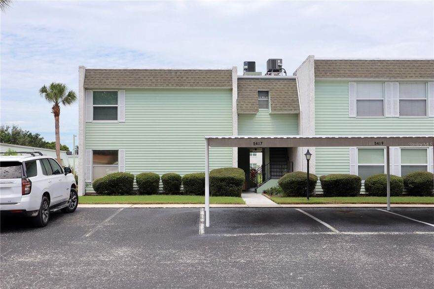 One or more photo(s) has been virtually staged. Welcome to your new home! This super cute, FURNISHED condo in a prime New Port Richey location! Whether you're a snowbird looking for a sunny retreat or simply craving an easy-living new home, this place checks all the boxes. NOT in a flood zone and boasting a VERY low HOA which sets it apart from other nearby condos. It’s the kind of worry-free living everyone wants.
Step inside to an airy open floor plan filled with natural light, a warm and welcoming vibe, Beautiful built ins, newer windows plus a 2024 AC to keep things comfortable and low-maintenance. And yes—it comes furnished, making move-in day a breeze!
The community brings the fun, too—enjoy a sparkling pool, clubhouse with fun entertainment, and laundry room, all in a peaceful, well-kept neighborhood that makes life feel a bit like vacation. PLEASE NOTE- some photos are virtually staged so furniture in those are not included but furniture in non staged photos are included. 
You’ll be close to everything: shopping, dining, parks, and just a quick drive to those gorgeous Gulf Coast beaches we all love.
Don’t miss your chance to snag this sunny, easy-breezy furnished Florida condo!