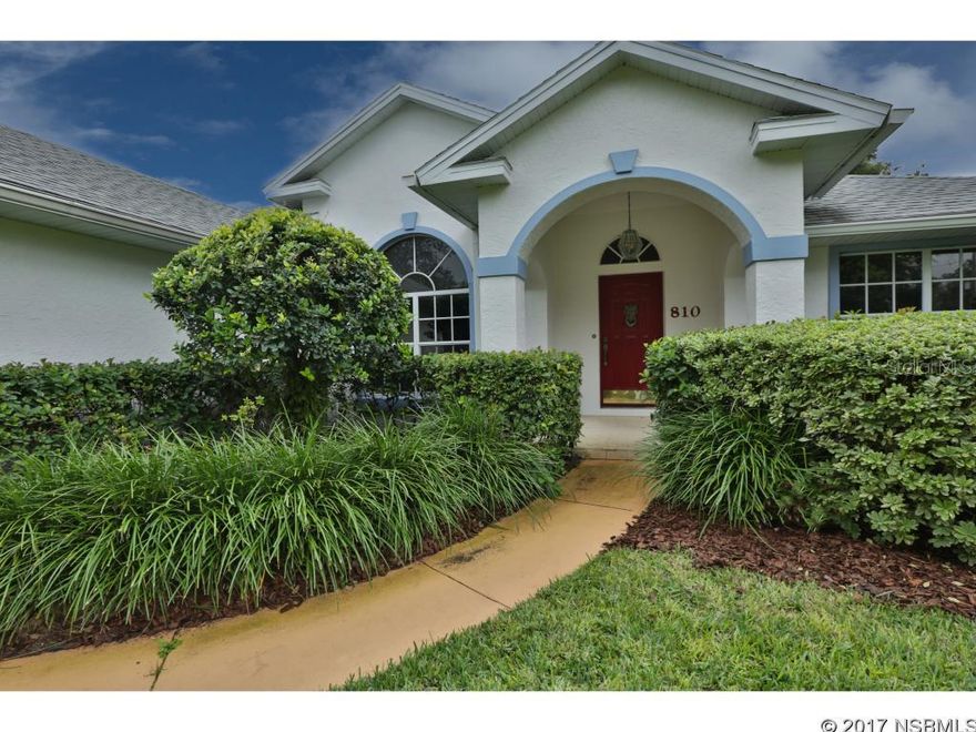 MOTIVATED SELLER SAYS BRING OFFERS!  Gorgeous Home updated to the NINES.  Situated on a large private beautifully landscaped lot in Sugar Mill Country Club.  Enter into a bright and open living area with 10 ft ceilings and up to 14 ft vaults.  This home has not only been updated and remodeled; it is immaculate.  Apprx 5 year old roof ( 40 year architectural style shingles), 2 year Carrier Air Purifer AC ( one the top rated HVAC units),  Nordic Tankless Hot Water heater is approx 4- 5 years old.  Natural Gas in kitchen cook top; oven, and Fireplace.  Kitchen remodeled and updated approx 2 years ago with Stainless Steel top of the line appliances, granite counter tops and custom cabinets.  Boush Washer and GE Dryer included.  Remote controlled dual sided fireplace.  Stunning Dining Room with in laid tray ceilings and built ins.  Tropical Landscaped lot is manicured and well maintained. Large lot big enough to add a pool! Some furniture may be available for purchase.All measurements are "Guestimated" Thought to be reliable but is not guaranteed to be accurate; you are advised to verify facts that are important to you ;Water: City