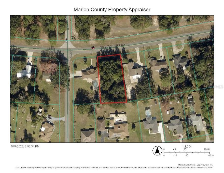 Here is a large .48 acre residential lot in a very popular area in SW Ocala, close to everything and ready for you to build your new dream home on. .