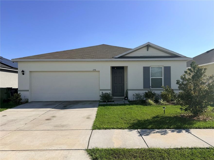 Available for move-in starting May 22! Beautiful and well-maintained 3-bedroom, 2-bath home in the desirable Lucerne Park Reserve community of Winter Haven. Built in 2021, this modern single-story home offers approximately 1,500 sq ft of open living space with a bright and functional layout connecting the living, dining, and kitchen areas.

The kitchen includes essential appliances—range, refrigerator, dishwasher, and disposal—plus ample cabinet space for all your storage needs. Ceiling fans keep the home comfortable year-round.

Relax in the spacious primary bedroom with private bath, while the additional bedrooms are perfect for family, guests, or a home office. Enjoy smart home features, central AC, and a 2-car garage. Step outside to a spacious open patio and lush yard maintained by the irrigation system, and benefit from whole-house water filtration for clean, healthy water.

Community amenities include a resort-style pool, ideal for relaxing or entertaining, and HOA fees are included. Conveniently located near shopping, restaurants, major roads, LEGOLAND, and nearby lakes, this home is perfect for families or professionals.

Schedule your showing today and make this amazing home yours starting May 22!
