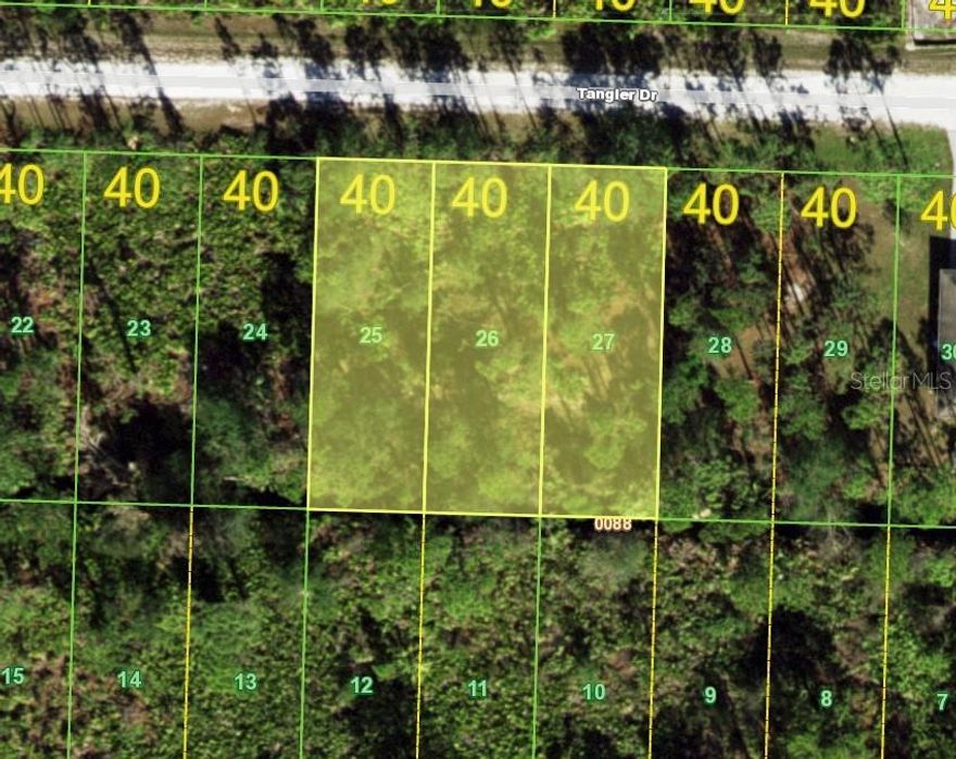 Discover the perfect opportunity to build your dream home with this rare three-lot package totaling approximately 0.34 acres in the growing community of Tropical Gulf Acres. Nestled in a peaceful, non-deed restricted neighborhood, this property offers the flexibility and freedom to design and build without the constraints of HOA regulations.

PROPERTY OVERVIEW:
• Three contiguous lots
• Approximately 0.34 acres total
• Residential zoning
• Ideal for custom home build

LOCATION & LIFESTYLE:
• Quiet, up-and-coming area
• No deed restrictions or HOA
• Plenty of space for a home, garage, and outdoor living

POTENTIAL & OPPORTUNITY:
• Build your dream home or invest for the future
• Room for pool, workshop, or additional storage
• Flexible use options with no HOA limitations

Conveniently located with easy access to nearby shopping, dining, and major roadways, this property offers the perfect balance of privacy and accessibility. Whether you're ready to build now or invest for the future, this oversized homesite presents an exceptional opportunity in Tropical Gulf Acres.