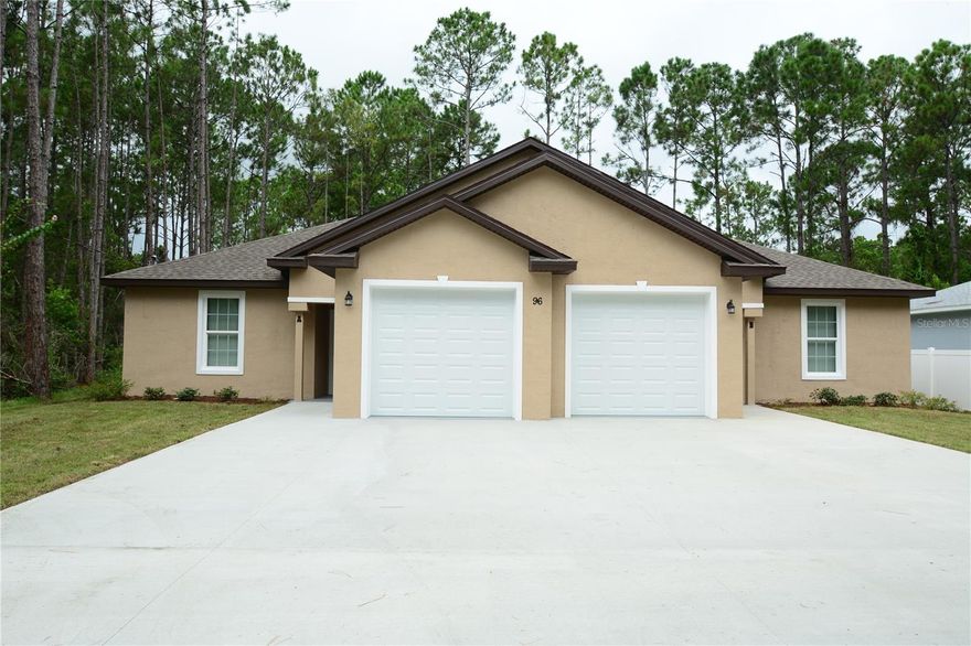 ozy, 3 bedrooms, 2 bathrooms. All tile flooring. Great location, Seminole Woods subdivision. Spacious living area. Kitchen has stainless steel appliances, granite countertops and plenty of cabinetry. Lovely master bedroom has a walk-in closet. Master bath has an all tile walk-in shower. Covered lanai. Nearby: walking and biking paths, convenience of I-95, shopping and just minutes to the beach!