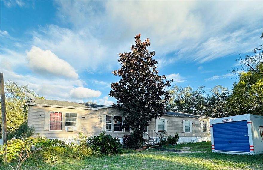 Endless Potential in a Prime Location!
Discover a rare opportunity to own 1.25 acres zoned AR just off County Line Road and US 19. This 2,300+ sq. ft. home offers the perfect foundation for your vision—whether you’re looking to renovate, expand, or create your own private retreat. With no HOA, CDD, or deed restrictions, you’ll enjoy the freedom to bring your ideas to life. The newer home needs TLC, but the possibilities are endless to make this property truly and uniquely yours. Or renovate for resale, or rehab and hold for future appreciation. Properties with this much flexibility and potential are rare—act quickly to capitalize on this opportunity!