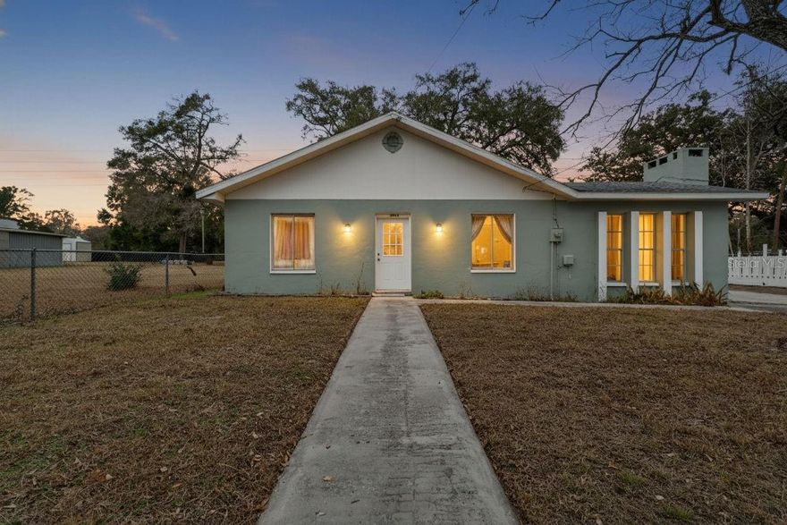 Investor opportunity with tenant in place. This spacious concrete block home offers 5 bedrooms, 3 full bathrooms, and sits on a generous 0.31-acre lot with no HOA, no CDD, and no deed restrictions. Tucked away on a quiet, private road, the setting offers a peaceful, tucked-away feel while still providing convenient access to nearby amenities. The home features durable block construction and a large in-ground pool with approximately 9-foot depth, creating long-term appeal for future occupants. The oversized lot provides room to spread out and flexibility for a variety of uses. Current tenants are in place and would prefer to remain, offering immediate rental income potential and a seamless transition for the next owner.