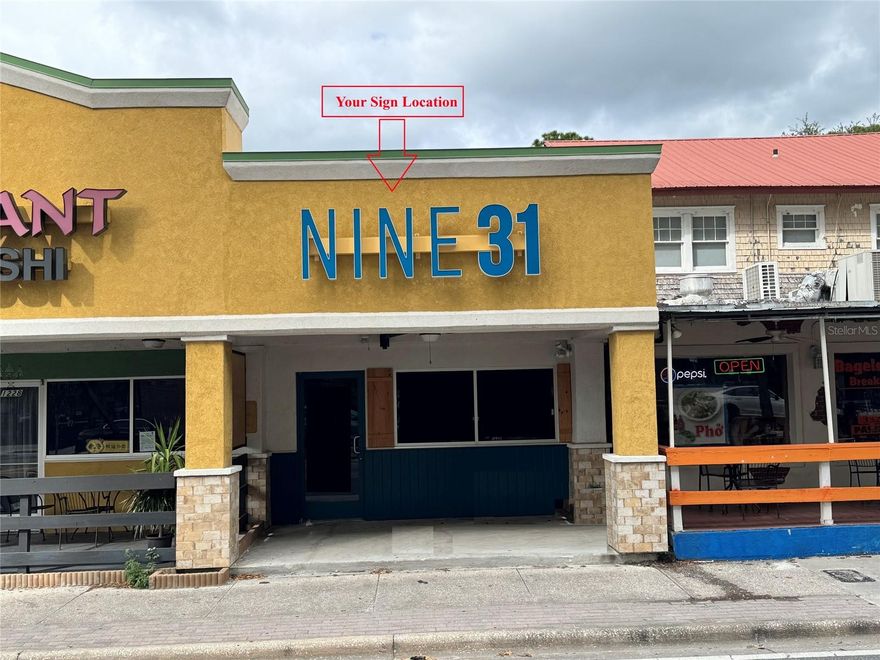 This is one of the best retail locations in Gainesville! It is located right on University Avenue, just a short walk to UF, and you'll share a parking lot with one neighbor! You can take advantage of the covered porch, which allows your front signage to have excellent visibility! Check out the photos, then imagine what your business will look like right here!