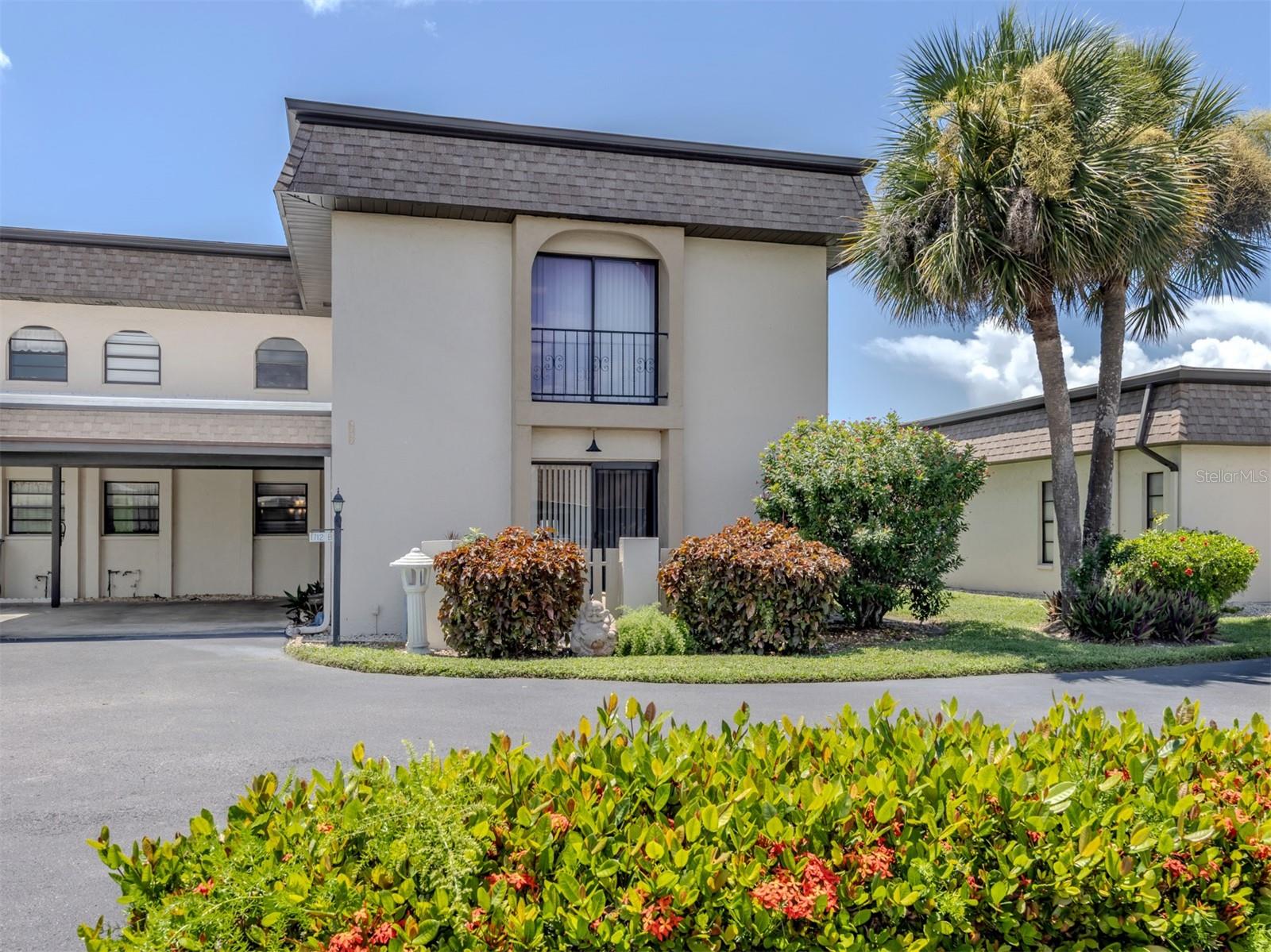 Finally, a condo that is perfectly priced with amenities to match. A new roof (upgrades TPO and membrane) with the assessment paid in full by the owner. A new wind mitigation will be given to all owners so perhaps they can lower their insurance premiums. New A/C installed in April 2024. Updated throughout with an open and spacious floor plan, it is also light and bright. A very large laundry/storage room, an almost 200 sq foot lanai that opens to the living room for additional space. glass windows (not vinyl sliders) in the lanai too.... Ground floor, 55+ community and maintenance free. The location is extremely desirable with easy access to the beach, downtown shopping, restaurants, and golf. The association fee includes basic cable, heated pool, clubhouse, library,pest control and exterior and ground maintenance. Move in ready, Come live in Villa Nova. It welcomes you.