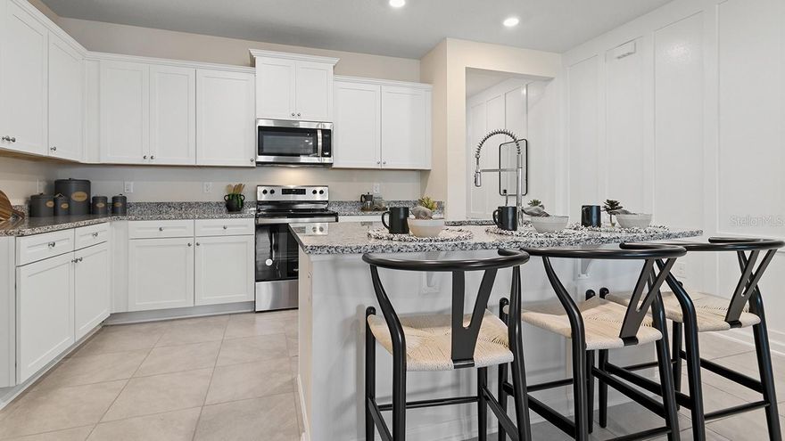 Under Construction. The Harper is a beautifully crafted two-story townhome that offers 1,722 square feet of thoughtfully designed living space with 3 bedrooms and 2.5 bathrooms. This open and inviting floor plan is perfect for modern living, featuring a spacious kitchen that flows seamlessly into the bright and airy living room. 


At the heart of the kitchen is a large center island, ideal for preparing meals, gathering with family, or entertaining friends. The open-concept design allows for easy conversation and connection throughout the main living areas. Just off the living room, the covered back lanai provides a peaceful outdoor retreat where you can relax and enjoy warm summer evenings. 


Upstairs, the private main suite offers a generous walk-in closet and a well-appointed bathroom with a large vanity. Two additional bedrooms and a conveniently located laundry room add comfort and functionality. With Home Is Connected® smart home technology, this home keeps you connected to what matters most, offering comfort, security, and everyday convenience.