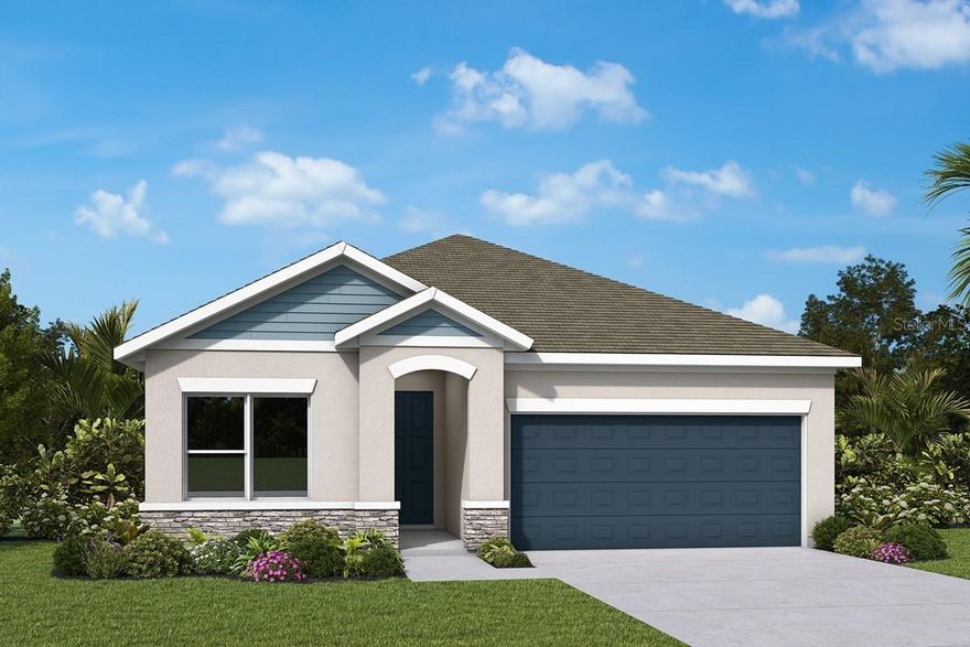 Under Construction. Discover the Sanborn by David Weekley Homes at Eastlyn in Bradenton, FL, where exceptional craftsmanship meets genuine everyday comfort. Located in this brand-new, no CDD fee community with convenient access to I-75, Eastlyn offers a charming neighborhood atmosphere that feels peaceful and welcoming while remaining close to major roadways and daily conveniences.

Designed for both entertaining and unwinding, the Sanborn floor plan showcases inviting family and dining spaces that set the stage for everything from holiday gatherings to quiet evenings at home. At the heart of the home, the spacious gourmet kitchen features a large solid-surface island—perfect for preparing meals, hosting celebrations, or enjoying a casual snack while creating lasting memories.

Front secondary bedrooms offer privacy for family members or guests, while the rear Owner’s Suite provides a serene retreat. This private space is highlighted by a spa-inspired Super Shower and an oversized walk-in closet, creating a relaxing escape at the end of the day.

Built with the quality and attention to detail David Weekley Homes is known for, every Sanborn home is backed by a comprehensive 1-2-10 Builder’s Warranty, offering long-term confidence and peace of mind.

Call or chat with the David Weekley Homes Eastlyn Team today to learn more about making the Sanborn your new home in Bradenton, FL.