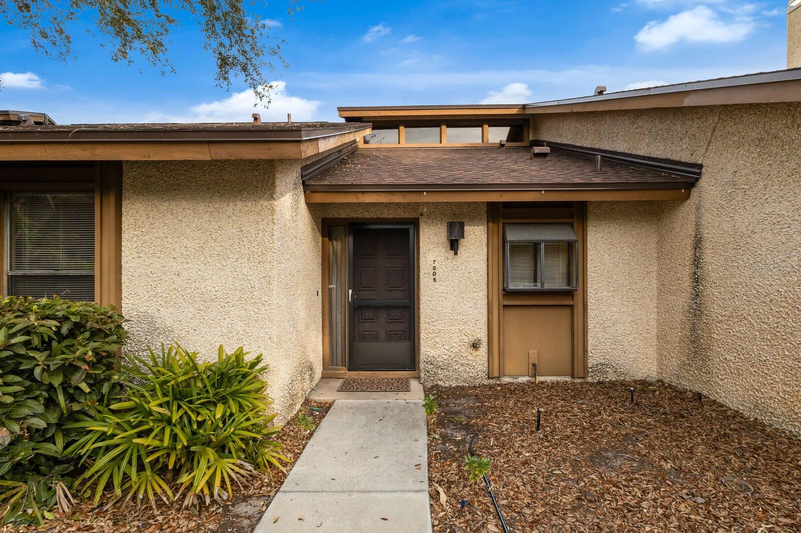Great opportunity to own a 1300sf, 2 bedroom, 2 bath condo close to Anna Maria Island. Beautiful cedar, vaulted ceilings in Great Room. Tile throughout with exception of bedrooms. Oversized Primary bedroom with his and her walk-in closets and ensuite bathroom with double sinks and tile shower. Kitchen with loads of counter space, garden window and washer and dryer behind double doors.
Condo fee includes everything except electric and extended cable channels. Walk to gated, heated pool, spa, sauna, tennis, pickleball, shuffleboard and deck over Palma Sola Bay.
Bike to Anna Maria Island, Robinson Preserve and DeSoto Park. Only a short walk to shopping, restaurants and medical facilities. This is your chance to make this unit your own.