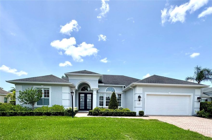 LOCATION LOCATION LOCATION. It is one of the best Homes in this location, 15 Min. to Lakewood Ranch, 25 Minutes to St.Pete, Tampa and 15 Minutes to Bradenton, Sarasota, and one of the most beautiful and best homes in this luxury gated community.

Brand new Roof with all Warranties........do not miss it. RARE POSSIBILITY...

Experience refined luxury in this exceptional waterfront home, where exquisite craftsmanship and thoughtful design create a seamless blend of elegance, comfort, and indoor/outdoor living.

Former flagship Neal Model Home with all the amenities of a model home, located on the lake with expansive water views.

Indescribable sunsets from your lanai every evening.

Large lot. New, tastefully landscaped garden.

Extensively and completely remodeled inside and out with many extras.
High ceilings, sliding doors that completely slide away from every room to the expansive pool area with the oversized pool.

Open design inside and out.

New flooring. Repainted inside and out. New lanai surface. Newer AC. New pool heater. New ceiling fans, and much more.

The expansive covered lanai is perfect for entertaining and celebrating. It's ideal for both quiet mornings and lively gatherings with loved ones.

Vanishing sliding doors seamlessly connect the great rooms to the outdoors, creating a harmonious transition between indoor and outdoor living areas.

Inside, the kitchen features elegant cabinetry, smooth granite countertops, stainless steel appliances, and a spacious granite island with bar seating.

A charming breakfast nook with a bay window overlooks the pool and lanai, adding to the home's inviting atmosphere.

A walk-in pantry provides additional storage and functionality.

The open design creates a natural flow between the kitchen, dining area, and great room, where designer lighting and elegant finishes add a touch of sophistication.

The versatile home office/study can also be used as a 4th bedroom, making it ideal for guests, a home office, or a personal retreat.

The master suite is a private sanctuary with his-and-hers walk-in closets and a spa-inspired bathroom with a luxurious shower, deep garden tub, and two separate vanities.

A paved walkway leads from the quiet cul-de-sac to the elaborately pillared entrance.

The backyard is wide open to the lake and is meticulously landscaped with tropical landscaping to enhance privacy while creating a tranquil setting.

A spacious two-car garage provides ample space for vehicles and equipment.

Residents of Rivers Reach, Parrish, located at the headwaters of the Manatee River on the border with Bradenton, enjoy a wonderful tranquility in nature, free from car noise and tire wear. You can sleep peacefully here, yet be about 20 minutes from Lakewood Ranch or 35 minutes from St. Petersburg. This gated community offers a host of first-class amenities, including a clubhouse with a huge heated pool, a fitness center, a volleyball court, scenic hiking trails, and a kayak launch for adventures on the Manatee River.

Conveniently located minutes from world-famous beaches and over 30 championship golf courses, this home offers the ultimate Florida lifestyle. Simply unlock the door and start living in paradise.