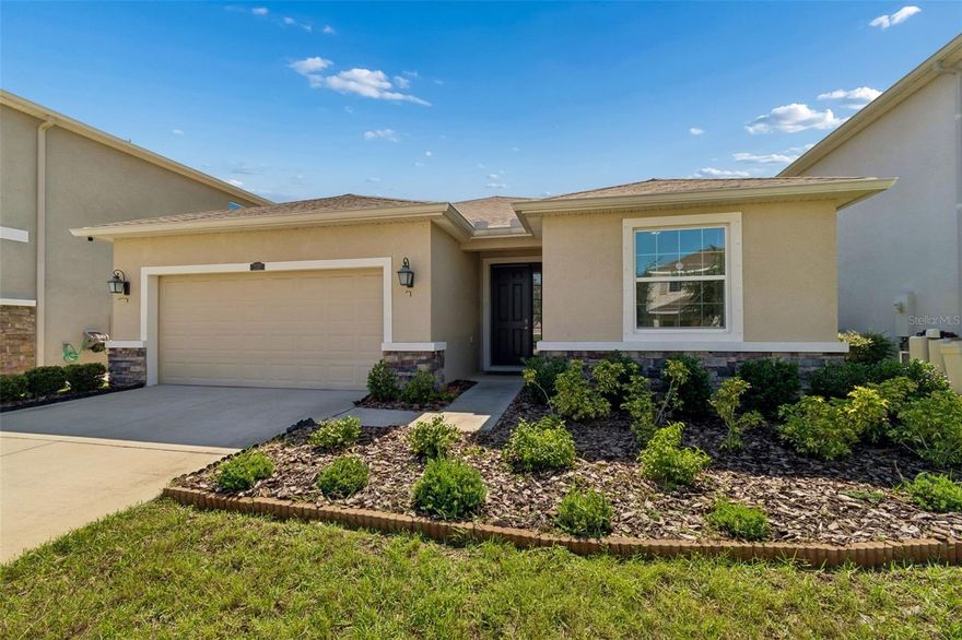 Welcome to Haven Estates, an intimate newer construction community ideally located near the highly desirable Westchase area of Tampa. Built in 2020, this beautifully maintained single-story home offers the perfect combination of modern comfort, energy efficiency, and everyday convenience plus peace of mind with years remaining on the builder’s original 10 year warranty.

Situated on a premium homesite backing to a permanent nature preserve, this property delivers a rare sense of privacy with peaceful wooded views and no rear neighbors. Inside, the thoughtfully designed split-bedroom floor plan offers over 2,000 square feet of living space with upgraded porcelain tile flooring throughout the main living areas and bathrooms. The open-concept layout is ideal for both entertaining and daily living, featuring quartz countertops, upgraded cabinetry with crown molding, stainless steel appliances, recessed lighting, and smart home technology.

The spacious screened-in lanai creates the perfect extension of the living space, allowing you to enjoy Florida living year-round while overlooking the tranquil preserve setting. Additional upgrades include hurricane shutters, an in-wall pest defense system installed during construction, irrigation system, Energy Star efficiency features, and newer construction benefits that can help provide peace of mind and lower utility costs.

Haven Estates is a quiet enclave of just 34 homes conveniently positioned near the Veterans Expressway, making commuting throughout Tampa Bay exceptionally convenient. The location offers quick access to Tampa International Airport, Downtown Tampa, the Westshore Business District, International Plaza, Citrus Park, top-rated dining and shopping, and some of the area’s most desirable destinations. Buyers will also appreciate the easy drive to Pinellas County beaches, major sporting venues, and everyday conveniences.

If you’ve been searching for a move-in ready newer construction home with privacy, efficiency, and an unbeatable Tampa Bay location, this home is truly one worth seeing.