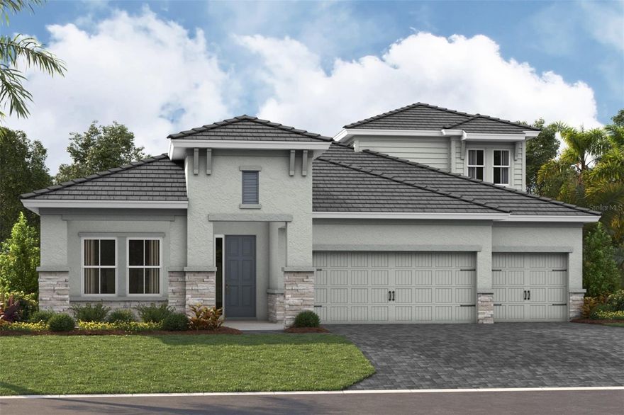 Under Construction. 3/4/2025 
Listing Price amount for this Pending Sale includes Design and Structural Options.
Exterior image shown for illustrative purposes only and may differ from actual home.