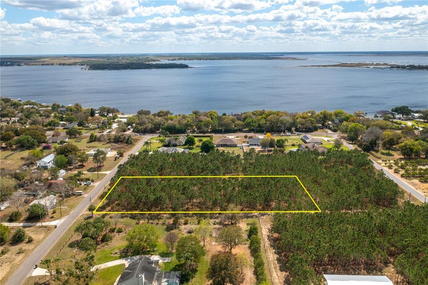 Looking To Build Your Dream Home? Here is the perfect spot 1.5 wooded acres on a paved road between Lake Easy and Crooked Lake. High and dry. Convenient location close to Lake Wales. County park nearby provides access to Lake Easy with boat ramp and picnic area. No HOA so you can bring your, toys, animals and build a barn if you want. Bonus: Seller will offer a discount on clearing spot for homesite