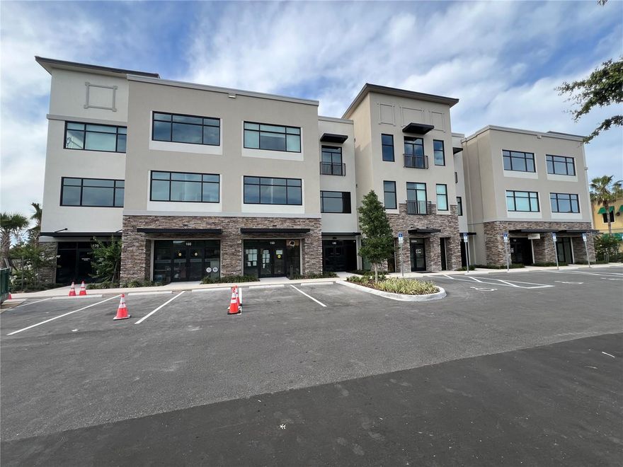 Move-in-ready professional office suite located in the heart of the business district of Hunters Creek. Situated in a brand-new, modern building, this 764 SqFt suite features four (4) private interior offices plus a kitchenette, thoughtfully designed to maximize efficiency, privacy, and client/patient experience. No build-out required, no downtime—operate immediately from day one.

The building already hosts a high-value professional ecosystem, including Orlando Health Jewett Orthopedic Institute, Rehabilitation & Sports Medicine, general medicine, and other professional services. This creates steady daily foot traffic, strong visibility, and natural referral potential, making the location especially attractive for medical practices, specialty clinics, physical therapy, and wellness providers seeking organic patient flow in a trusted, healthcare-oriented environment.

For accountants, attorneys, and title companies, the suite delivers a premium corporate image, immediate access to a well-established residential and business community, and a professional setting that builds credibility and trust from the first visit.