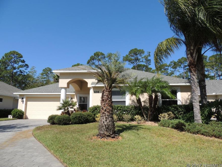 Enjoy quiet luxury in this beautiful open concept home with salt water pool on a quiet cul-de-sac! With preservation land behind you, this private lanai and pool offers hours of day dreaming!  Inside, enjoy volume ceiling in the living and kitchen areas, large master bedroom and exquisite master bath.  The master closet doubles as a safe room for your safety as well.  With new top of the line stainless appliances and a large island, the cook will be happy and part of the fun. This Johnson Group home also offers an oversized two car garage, paver driveway, lanai and pool deck.  This home has been meticulously kept and is ready for your family to start enjoying right away.  Call to view this property soon and start living the Venetian Bay lifestyle! ;Water: City