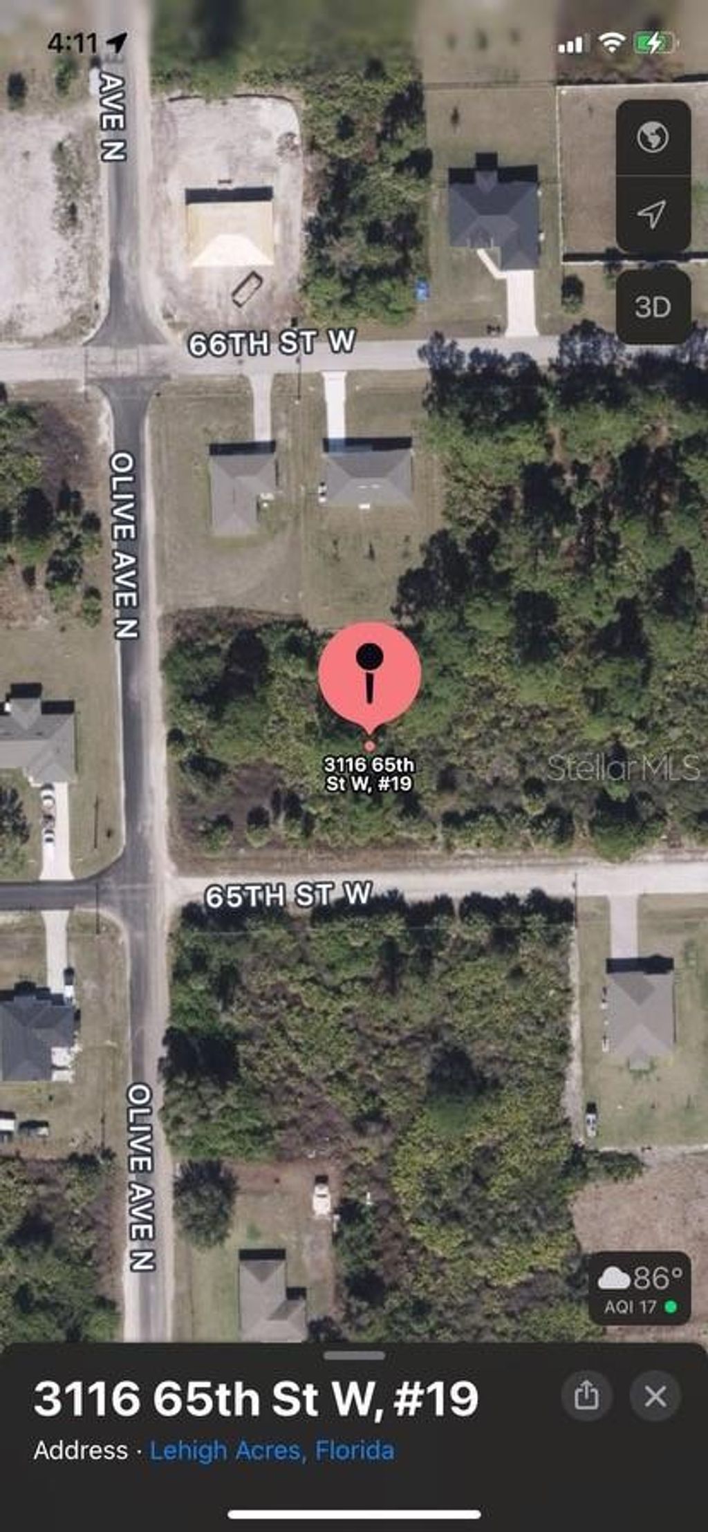 Photo of 3116 65th Street W, Lehigh Acres, FL 33971 (MLS # O6319997)