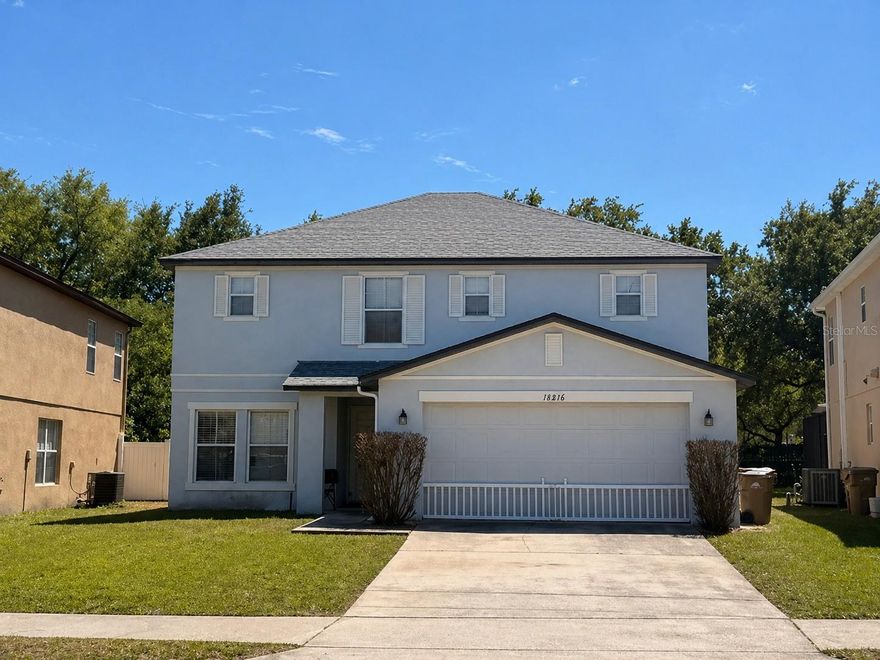 *** Roof has been replaced**** Spacious and bright 3-bedroom, 2-bathroom two-story pool home in the
desirable Sunrise Lakes community. This well-maintained property features an open and airy floor plan with a living
room, family room, and a versatile loft that can easily be converted into a fourth bedroom. The large master suite
includes an oversized walk-in closet and inside laundry for added convenience. The south-facing private pool offers an
extended deck, peaceful garden views, and no rear neighbors. Ideal as a full-time residence or a vacation property,
with zoning that allows short-term rentals. Sunrise Lakes provides a quiet setting with a community pool and
playground, while being close to shops, restaurants, and a short drive to Disney World. A prime opportunity to own a
beautifully kept home in a highly sought-after location. ***** This property qualifies for a Rent-to-Own.*****