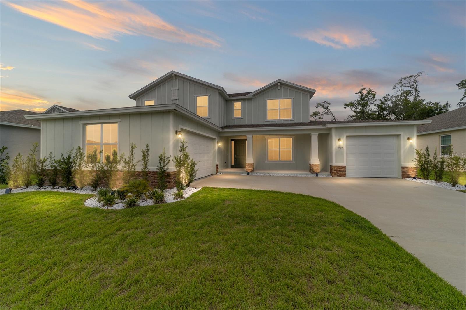 Welcome to this stunning and spacious 4-bedroom, 4.5-bath home with a 3-car garage, beautifully situated in the premier gated community of Calesa Township. Designed with both luxury and functionality in mind, this home offers an ideal blend of high-end finishes, modern conveniences, and exceptional community amenities.
Step inside and discover an open-concept floor plan anchored by a chef’s kitchen that is truly the heart of the home. Beautiful quartz countertops, a huge one-piece quartz island, soft-close cabinetry with stainless hardware, under-cabinet lighting, and a brand-new stainless steel natural gas range with convection, with all appliances in sleek stainless steel, make this kitchen as practical as it is beautiful. Just off the kitchen, you’ll find a spacious walk-in pantry and a thoughtfully designed custom beverage center complete with its own fridge, additional sink, added cabinetry, and countertop space, making entertaining effortless.
The main-level owner’s suite offers a private retreat, complete with two walk-in closets, a separate linen closet, and a spa-inspired ensuite featuring a Roman shower and dual quartz vanities. On the main level you’ll also find a versatile bonus room or study, a powder room, a laundry room with added shelving, and a convenient under-stair storage room.
Expansive stacking sliding glass doors on the first floor lead to a screened-in back porch, complete with two access doors and a polyaspartic-coated floor for durability and low maintenance. The backyard offers no rear neighbors, connects directly to the scenic community trails, and provides a beautiful, serene view.
Upstairs, a huge loft living space provides endless options for recreation or relaxation, along with three generously sized bedrooms, each featuring its own private full bathroom.
The home includes two separate finished and painted garages for a total of three spaces, both with polyaspartic-coated floors and plumbing fixtures ready for a utility sink. One garage accommodates two cars, while the single-car garage is equipped with a Level 2 EV car charger, making it perfect for today’s modern lifestyle. Additional upgrades include a tankless water heater, Ecobee smart thermostats, Nest Wi-Fi, smart garage door openers, and an irrigation system, ensuring this home is as efficient as it is beautiful.
Calesa Township offers a lifestyle unlike any other, with amenities including the 82,000+ square-foot FAST Aquatics Center, two resort-style heated swimming pools including one adults-only pool, splash pad, playgrounds, basketball court, gazebos, immersive trail system, a one-acre dog park, and priority enrollment at Ina A. Colen Academy charter school. The community’s newest addition, The Nest at Calesa, will feature a beer garden, coffee shop, food trucks, playground, additional dog park, and a bike pump park, creating a vibrant hub for residents to enjoy.
This home is a rare opportunity to own a meticulously designed, move in ready property in one of the area’s most desirable gated communities. Schedule your private showing today and experience everything this exceptional home and community have to offer.
