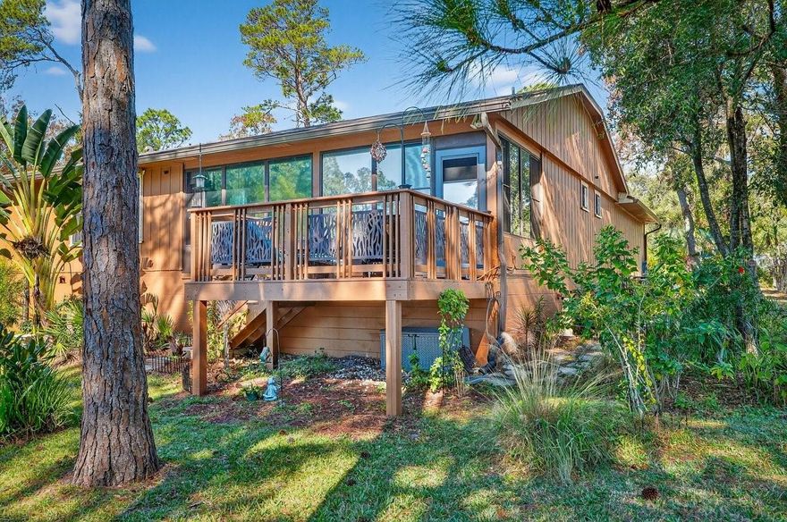 **ENJOY MAINTENANCE FREE LIVING SURROUNDED BY NATURE IN THIS BEAUTIFUL 2-BEDROOM 2-BATH LAKEFRONT TOWNHOME ON A GORGEOUS CORNER LOT... IT'S ALL ABOUT THE VIEWS, WHETHER YOU ARE RELAXING IN THE SPACIOUS LIVING ROOM FRAMED BY A WALL OF WINDOWS OVERLOOKING THE LAKE & TREE LINED NATURE PATH....KICKING BACK ON NEWLY BUILT BACK DECK FOR OUTDOOR ENJOYMENT OR READING YOUR FAVORITE BOOK IN THE COZY ENCLOSED FLORIDA ROOM, THIS IS TRULY A YEAR-ROUND RETREAT. THERE'S AN ADDITIONAL TRANQUIL SEATING AREA FOR OUTDOOR EATING & SOAKING IN THE SUNSHINE FROM PRIVATE FRONT DECK.... KITCHEN FEATURES STAINLESS STEEL APPLIANCES, PORCELAIN TILE FLOORING, MARBLE BORDER BACKSPLASH, PLUS DECORATIVE GLASS BACKSPLASH, NEWER SAMSUNG SMART INDUCTION-HOODED RANGE, NEW SAMSUNG SMART DISHWASHER, MOTION SENSOR FAUCET & NEWER SINK... PLENTY OF CABINET SPACE, PANTRY, EAT-IN BISTRO AREA & PASS-THROUGH COUNTER/BUFFET TO DINING ROOM W/HIDE AWAY STORAGE CABINET BELOW... PRIMARY EN-SUITE CREATES A PEACEFUL SPACE W/WALK-IN CLOSET & FULL BATH W/CERAMIC TILE, NEWER VANITY AND WALK-IN SHOWER... SPACIOUS GUEST BEDROOM W/ WALK IN SHOWER AND FULL GUEST BATH W/CERAMIC TILE... HOME ALSO INCLUDES HURRICANE SHUTTERS FOR LIVING ROOM WINDOWS...GORGEOUS LUXURY VINYL FLOORING IN MAIN LIVING AREAS... NEW GARAGE DOOR OPENERS & HOME GENERATOR...HIGH END GOLF CART IS NEGOTIABLE WITH AGREEABLE HOME PURCHASE PRICE... THIS 55-PLUS COMMUNITY COMMUNITY AMENITIES INCLUDE HEATED POOL, TENNIS COURTS, PICKLE-BALL, BACCI BALL, SHUFFLE BOARD, CLUB-HOUSE W/YEAR ROUND SPECIAL EVENTS, PICNIC AREA, GRILLING DECK AND MILES OF NATURE TRAILS FOR WALKING, BIKING AND RUNNING. HOA FEES COVER CABLE/INTERNET, EXTERIOR PAINT, & COMMON AREA MAINTENANCE. GREAT LOCATION CLOSE TO PULIX, THE PAVILLION SHOPPING CENTER, RESTAURANTS & MEDICAL FACILITES.... SHORT DRIVE TO THE WORLD'S MOST FAMOUS BEACH, DAYTONA INTERNATIONAL SPEEDWAY, DAYTONA INTERNATIONAL AIRPORT AND MANY SURROUNDING GOLF COURSES.... ROOF 8-YEARS OLD, AC 2-YEARS OLD AND WATER HEATER 7-YEARS OLD....