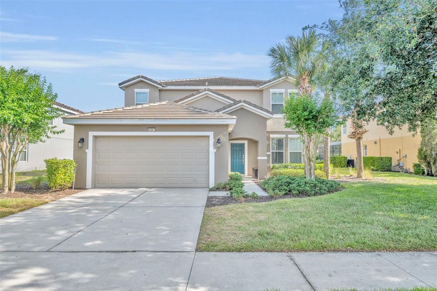 Welcome to your dream vacation retreat located in the prestigious guard-gated community of Solterra Resort in Davenport. Just a short drive from Walt Disney World Resort, Universal Orlando Resort, and conveniently located near Orlando International Airport, this fully furnished luxury vacation home offers the perfect combination of comfort, entertainment, and resort-style living.

Featuring 6 spacious bedrooms and 6 bathrooms, this beautifully appointed home is designed to comfortably accommodate large families and guests alike. The expansive kitchen is highlighted by a gas stove, abundant cabinetry, and generous space for gathering and entertaining. A primary suite is conveniently located on the first floor, with an additional primary suite upstairs for added flexibility and privacy.

Step outside to your private heated pool and outdoor entertaining area, ideal for relaxing after a day at the parks or enjoying Florida’s year-round sunshine. The converted garage has been transformed into an exciting game room, creating endless entertainment for guests of all ages.

As part of Solterra Resort, owners and guests enjoy access to world-class amenities including a spectacular resort-style pool with waterslides, cabanas, and plenty of lounging space, along with a winding lazy river perfect for unwinding after a fun-filled day exploring Orlando. The Mediterranean-inspired clubhouse features fitness facilities, gathering spaces, and a café offering tacos, wraps, fresh salads, beer, wine, and refreshing drinks.

Additional resort amenities include newly refurbished tennis and pickleball courts, all included with your resort access—perfect whether you’re a seasoned player or simply looking to enjoy fun in the Florida sun.

Whether you are searching for a luxury vacation home, investment opportunity, golf getaway, or family retreat, this exceptional Solterra property delivers the ultimate Central Florida resort lifestyle.  ALL INFORMATION IS INTENDED TO BE ACCURATE, IT IS THE BUYER'S AGENT AND BUYER RESPONSIBILITY TO VERIFY ALL DETAILS.