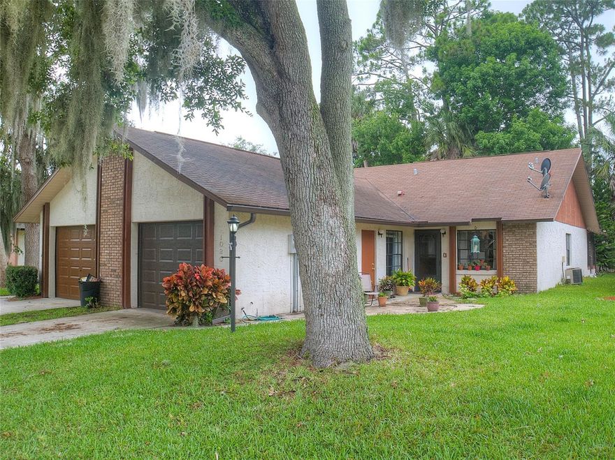 Retire to sunny Florida or own this great starter home at a FANTASTIC price!  Dunlawton Hills is a conveniently located, desirable Port Orange attached home community smack dab in the middle of everything.  Take a dip in the community pool, or ride your bike across the causeway to the beach (less than 3mi away).  If you'd rather stay in, you can always enjoy hanging out on the air conditioned Family Florida Room or at the granite countertop breakfast bar.  The kitchen has been recently upgraded for you along with the bathrooms.  Nothing to worry about as some of the major systems have just been replaced too (new A/C unit and hot water heater).  What more can you ask for than: an open floor plan, light and bright high ceilings, attached garage, inside laundry & a nice back yard! ;Water: City