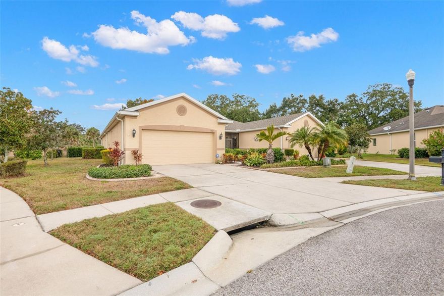 WOW WOW WOW - A piece of paradise awaits you .... Tucked away at the end of a quiet cul-de-sac in the highly sought-after Gulfwinds community, 2003 Barracuda Court offers a relaxed, maintenance-free lifestyle in a setting designed for comfort and connection. From the moment you arrive, the tree-lined street and manicured entry set the tone for easy Florida living. Inside, the home opens into a bright and welcoming space where the kitchen and living area flow seamlessly together, creating the perfect environment for everyday living and casual gatherings. Natural light fills the room, and exterior access lead to the screened-in lanai—an ideal spot to enjoy your morning coffee, unwind in the evening, or simply take in the peaceful surroundings. The kitchen is both functional and inviting, featuring wood cabinetry, a pantry, and a generous breakfast bar that naturally becomes the heart of the home—perfect for conversation while entertaining or enjoying a quiet start to your day. A separate bonus room that could be your formal dining room offers flexibility, whether you envision hosting dinner parties, creating a cozy den, or setting up a home office. The split floor plan provides privacy and comfort, with the primary suite tucked away at the back of the home. This serene retreat includes a large walk-in closet, dual vanities, a soaking tub, a step-in shower, and a private water closet—your own space to relax and recharge. Two additional bedrooms at the front of the home are perfect for guests, hobbies, or visiting family. High-volume ceilings throughout enhance the home’s open, airy feel, while the spacious laundry room has space for added storage that will keep daily routines organized and effortless. The two-car garage offers room for vehicles, storage, or your beach and golf gear. Life in Gulfwinds means more time enjoying what matters most. The community pool is just around the corner, and the HOA covers exterior maintenance, grounds care, cable TV, and Internet, allowing you to truly embrace a low-maintenance lifestyle. With shopping, dining, and everyday conveniences nearby, everything you need is within easy reach. This is more than a home—it’s a place to slow down, settle in, and enjoy the Florida lifestyle. Come experience it for yourself and make it yours today.