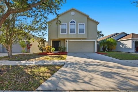 Photo of 1046 Brenton Leaf Drive, Ruskin, FL 33570 (MLS # O6376911)