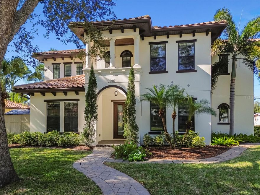 Introducing 3901 S Lynwood Avenue  a rare South Tampa treasure set on a coveted corner lot spanning a lot and a half, where timeless elegance, thoughtful design, and resort-style living come together to create a home that is truly unforgettable.
From the moment you arrive, this residence captivates with its refined curb appeal and welcoming presence. Offering 4 bedrooms, 3.5 baths, a private pool retreat, an executive office on the first floor, and a highly desirable second primary suite on the main level, this home is crafted for those who value comfort, luxury, and flexibility in how they live.
Inside, soft natural light flows through expansive living and dining spaces, creating an atmosphere made for both memorable gatherings and quiet moments of retreat. The chef’s kitchen anchors the home with sophistication perfect for cooking, entertaining, and sharing life’s best moments with loved ones.
A standout feature of this residence is the second primary suite on the first floor ideal for multi-generational living, long-term guests, or those seeking a private, serene escape separate from the upstairs bedrooms. Paired with the adjacent office, this unique layout elevates the home’s livability and makes it especially appealing in today’s lifestyle-focused market.
Step outside to your own resort-inspired oasis. The sparkling pool area invites relaxation at every hour morning coffee by the water, sunlit afternoons with friends, and warm evening gatherings under the Florida sky. This expansive outdoor sanctuary, enhanced by the larger lot, offers space, privacy, and endless possibilities. Upstairs, the main primary suite provides a peaceful retreat, while the additional bedrooms offer flexibility for a home office, creative studio, or comfortable guest accommodation. With 3.5 beautifully appointed baths, comfort and elegance flow throughout every corner of the home.
Perfectly positioned in one of South Tampa’s most desirable enclaves, this residence offers effortless access to vibrant dining, boutique shopping, parks, and the best of the city’s coastal lifestyle. Opportunities like this are exceptionally rare. Set on a prized corner lot and a half, and enriched with warmth, sophistication, and highly sought-after design features including a first-floor office and a main-level primary suite 3901 S Lynwood Ave is more than a home: it’s a lifestyle. Home this special simply does not come to market often.