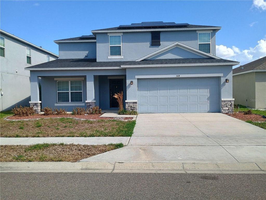 Photo of 564 Meadow Bend Drive, Davenport, FL 33837 (MLS # S5145865)