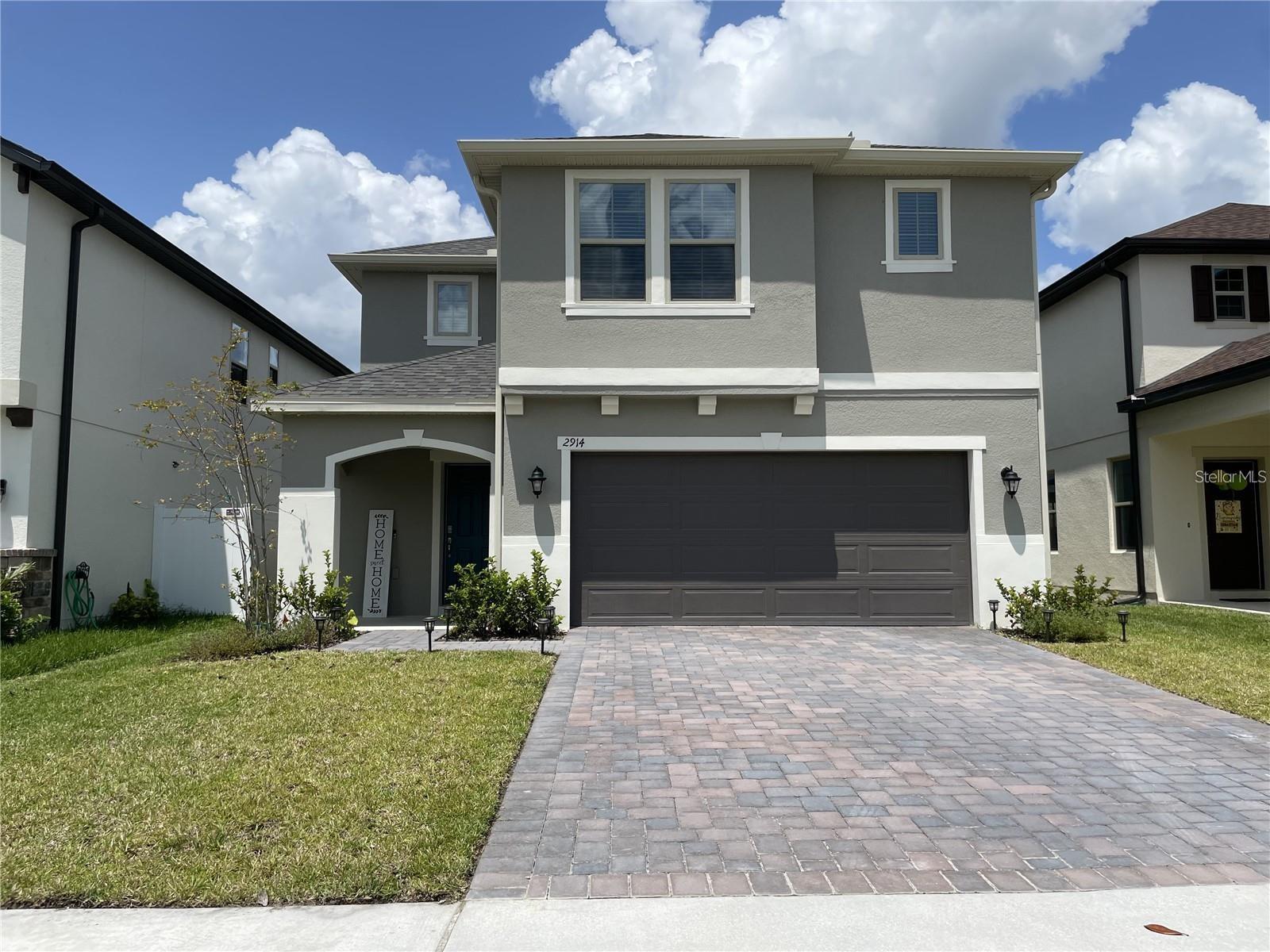 Welcome to this upgraded 4 bedroom 2/5 bathroom home near the new Lake nona West. Kitchen has all the bells and whistles including an enormous island in the kitchen. Master bedroom on first floor. no carpet on first floor. Master bathroom has dual sinks, toilet closet, master closet and huge walk in shower. As you go upstairs, you will notice the loft that can accommodate a large entertainment area. Great area, community pool, trail, dog park. Convenient to airport.