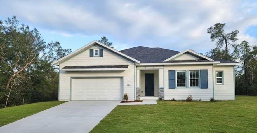 Move-in ready and beautifully finished, this 3-bedroom, 2.5-bath home with a 2-car garage sits on a quiet cul-de-sac in the sought-after Oak Village of Sugarmill Woods. Bright, open living spaces, modern finishes, and a spacious primary suite create a home that feels fresh, comfortable, and effortlessly stylish. The kitchen and great room flow together for easy everyday living, while the additional bedrooms provide flexibility for guests, family, or a home office.

Base price is $399,000, and for buyers seeking the full Florida lifestyle, the builder offers an optional pool upgrade. Pool is not included in the base price; buyers may elect to add a pool for an estimated total of approximately $459,000, subject to final plans with the builder.

Set within a peaceful, established community known for its greenbelts, winding streets, and proximity to golf, dining, and the Homosassa River, this home delivers modern comfort in a location buyers love.