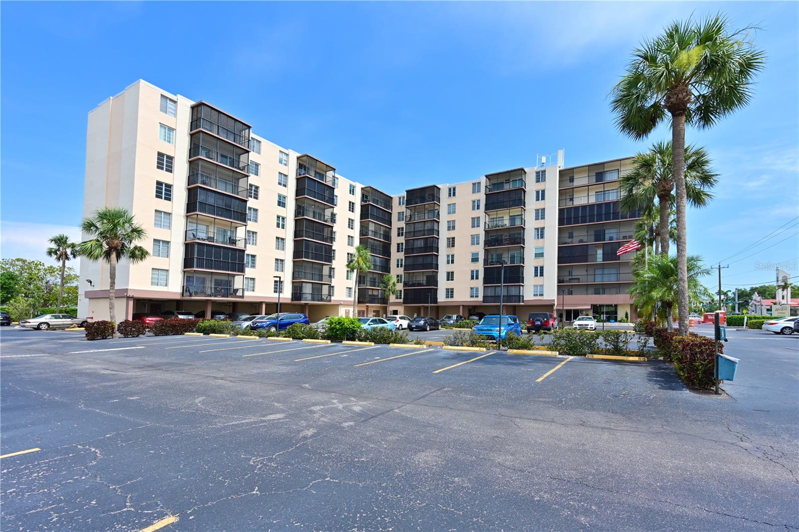 10k PRICE REDUCTION! Looking for space, style, and sunshine? This is the largest unit currently for sale in Raintree, and it’s ready to impress. This 2-bedroom, 2-bath condo is just 6 miles from Anna Maria Island and minutes to downtown Bradenton, with all the perks of low-maintenance living. Located on the 3rd floor right near the elevator (hello, convenience), it features durable luxury vinyl plank floors and a freshly re-screened wrap-around porch (over 300sf)—your own slice of outdoor living. The windows and A/C were updated in 2022, so the big-ticket items are already checked off your list. You’ll also get an assigned parking spot and a private storage locker for the extras. Raintree is a pet-friendly, all-ages, concrete-constructed building with secured access, a beautiful lobby, and a heated Olympic-sized pool that’s basically begging you to relax. The $550/month HOA covers expanded cable, high-speed internet, water, sewer, trash, building insurance, and common areas—aka, most of your bills. The building has already passed Florida’s structural inspection, and the HOA is sitting on solid reserves (around $800K). Buyer approval is required before closing ($100 person), and a two-year ownership is required before leasing. This one’s big, bright, and well-positioned—come check it out before someone else beats you to it.