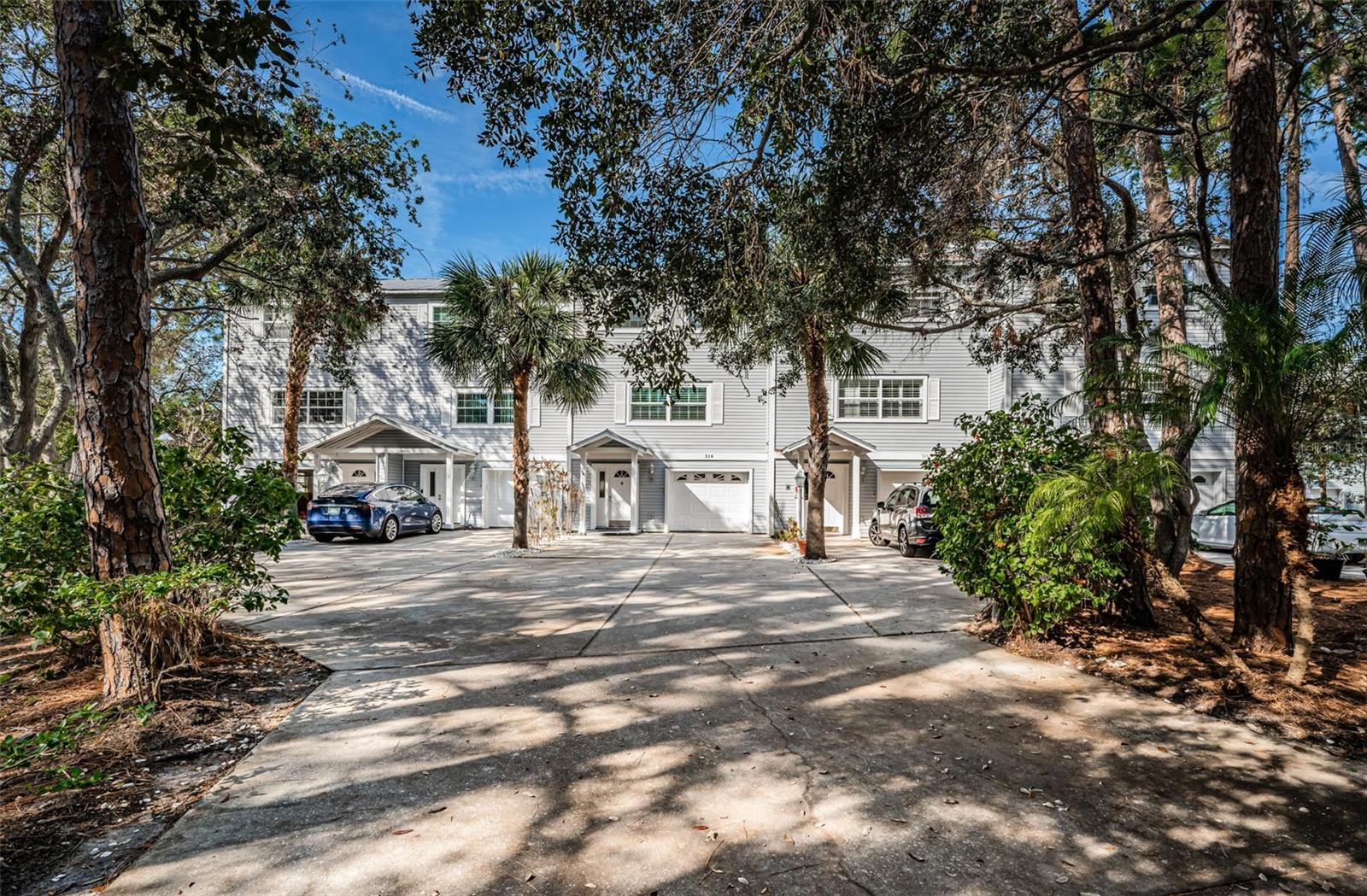 Ozona! Nestled back very privately on conservation in a beautiful forest like setting and sitting on a saltwater canal that leads out to Sutherland Bayou and the Gulf, this stunning 3 bed/2.5 bath/2 car garage townhome (plus driveway space for 2 more cars) offers all new everything!! You feel like you are living in a single family home due to the brand new hurricane impact windows & sliders throughout, along with the solid construction between each home of concrete block and double layered drywall. Plus all metal roofs in this beautiful 20 unit community! This home is perfectly placed apprx 9 steps from the pool (it will feel like it is your own - grab a drink and walk back & forth with ease!) Unique to this quaint community, you own your own private lot (that CAN be fenced in!) with pure views of conservation and direct access/views of the saltwater canal leading out to the bayou! Drop in your kayak and explore! THE GOODS: ALL NEW hurricane impact windows and sliders throughout (20k). BRAND NEW 2024 kitchen (never been used) with over 16k in upgrades: White shaker cabinets with soft close door/drawer system, gorgeous granite slab counters, crisp white subway tile backsplash, high end stainless steel appliances (gas stove!), gorgeous new tile flooring and custom planation shutters. Metal roof with freshly professionally replaced grommets and screws. Solid red oak wood flooring throughout the home and both staircases, highlighted with new base and shoe molding. Brand new high end carpet in both guest rooms (red oak in master). All new window treatments in the guest bedrooms. Beautiful upgraded crown molding throughout the main living areas. All newly upgraded light switches & outlets throughout. Natural gas fireplace (and stove)! All 3 bathrooms have been updated, including custom stacked stone work with an italian plaster look in the half bath. This beauty offers 3 spacious decks/patios to take in the gorgeous views of nature, the canal and evening sunsets! The huge garage area offers ample options for flex space needs (gym/game room/etc) – plus it offers double doors opening to the awesome ground level covered patio and backyard -perfect spot to grill and chill! There is ample storage throughout -including a clever storage area under the stairs in the foyer and a huge walk in closet area in the garage! The rental price covers the pool/upkeep, common grounds upkeep, trash & property manager. The community of Ryan’s Woods On The Bayou shows pride of ownership throughout -it is so hidden and beautiful – yet steps from the heart of Ozona and it’s shops/restaurants! The Pinellas Trail is 2 mins down the street- hop on and be at Dunedin Causeway & Honeymoon Island beach in minutes! Pop Stansell Park & Pier and the sports complex are both minutes away! Downtown Palm Harbor’s restaurants/breweries & festivals are minutes away by bike/golf cart (and walkable)! This awesome home sits in the highly coveted school zone of Palm Harbor University High, Palm Harbor Middle and Ozona Elementary (literally steps away)! The golf cart friendly community of Ryan's Woods in Ozona is a hidden paradise! Pets OK! Offered as an annual lease at $3,175.00 *Also available to rent on a month to month lease at $3,550.00. Gorgeous, true 3 bedroom/2.5 bathroom home with additional space for any flex living needs! Call my cell for any questions and an easy show!