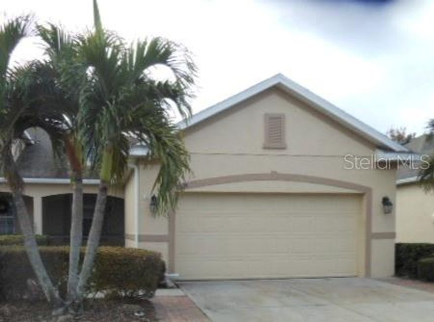 Worry Free living in this Gulfwinds Villa where Exterior Maintenance is included in your HOA fees. The Open Concept with a Modern Kitchen combined with a Large Great Room makes for Entertainment Pleasure or Personal Comfort. The Private Study could be used as a Separate Dining Room or Media/Office Room. The Master Suite has a Private Bath with Duel Vanity/Sink, Garden Tub & Separate Shower. The Inside AC Laundry Room has lots of Storage Space. With Screen Porches both Front & Rear creates a Personal Space Free From Harsh Elements.   “Due to seller/investor marketing restrictions, seller is only accepting offers from Owner Occupants/Non-Profit entities during the first 30 days on market. All other offers will be presented but not reviewed until the 30 day restriction expires.”