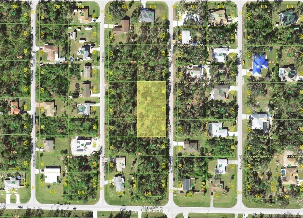Photo of 3485 Durant (lots 14,15,16) Street, Port Charlotte, FL 33948 (MLS # D6141440)