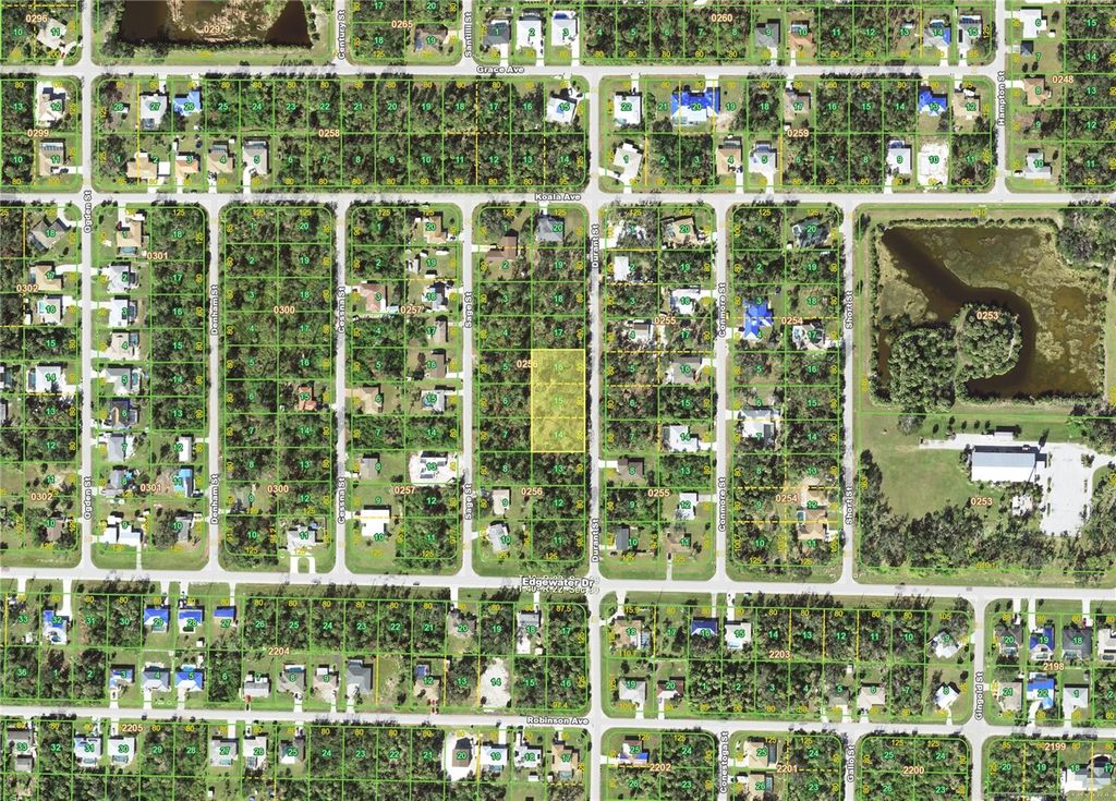 Photo of 3485 Durant (lots 14,15,16) Street, Port Charlotte, FL 33948 (MLS # D6141440)