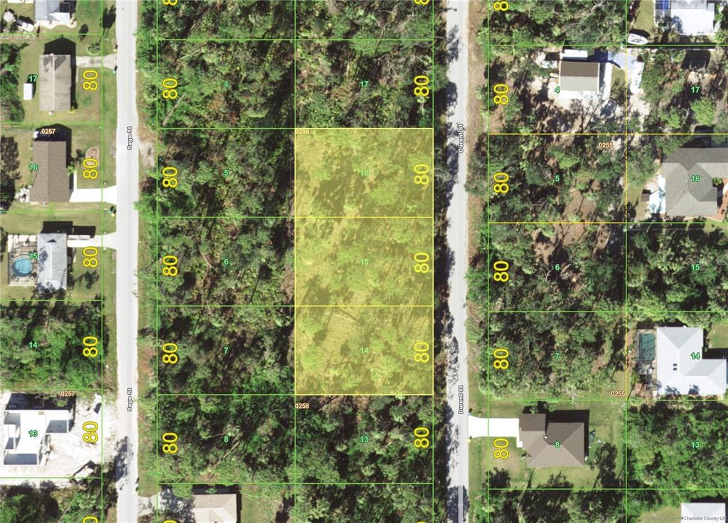 Photo of 3485 Durant (lots 14,15,16) Street, Port Charlotte, FL 33948 (MLS # D6141440)