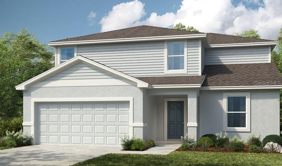 Under Construction. New Construction - October Completion! Built by Taylor Morrison, America's Most Trusted Homebuilder. Welcome to the Azalea at 13655 Tropical Breeze Way in Palm Wind! Step inside from the front porch to a welcoming foyer and private study, then flow into a spacious great room that opens to a bright kitchen with casual dining space. Tucked nearby is a secondary bedroom with a full bath—perfect for guests. Upstairs, the serene primary suite features a spa-like bath with dual vanities, oversized shower, private water closet, and a generous walk-in closet. Three additional bedrooms share a creative split bath layout, and two include walk-in closets. A nearby laundry room and hallway linen closet add everyday ease. Palm Wind in Hudson, FL blends coastal charm with modern living. Enjoy planned amenities like a pool, cabana, tot lot, butterfly garden, and dog park. With its natural escapes and welcoming vibe, Hudson is a delightful place to call home. Additional Highlights Include: Whole house blinds. Photos are for representative purposes only. MLS#TB8412297