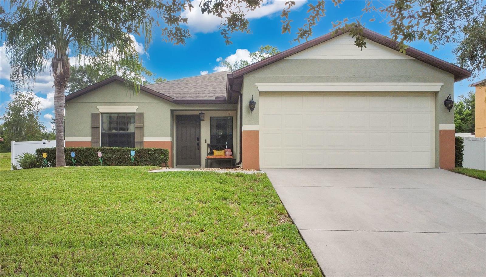 "Open the Doors to Your Dreams" of owning a beautiful Home in the highly desirable Oak Hurst Estates community in Orange City, FL. The home features: A new roof being installed August 2025; Meticulously maintained interior with a Spacious Kitchen with lots of cabinets; A Primary Bedroom suite with a bath with separate tub and shower. An in-law suite with a private bathroom. And a 3rd full bath. The spacious kitchen is open to the dining room and living room areas. The finished screened in Lanai is amazing. You will enjoy time in the Lanai. Your new home is located close to newer grocery stores and shopping and restaurants. Also located just a half hour drive to Daytona Beach, Daytona International Speedway, and the Tanger Outlet mall. And the Daytona Auto Mall. This home is just a 35-minute drive to Downtown Orlando and its many attractions. Come see it today. At this low price it will not last long.
