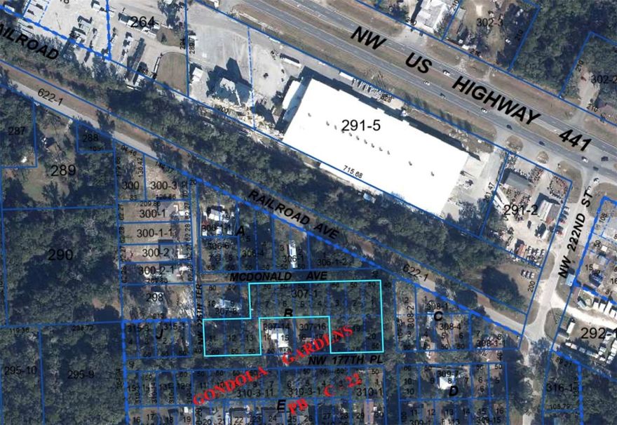 Attention builders! Discover 13 prime lots in picturesque High Springs, ready to transform your visions into reality. Just 8 minutes nirth of one of Florida's fastest growing cities, and an easy commute to Alachua's growing metropolis, this is a great opportunity to start a small development.  . With eleven 50x100 ft lots and two larger 60x100 ft lots, these properties are zoned R-1A, ideal for single-family homes. Located in Flood Zone X, these lots boast minimal flood risk, ensuring a secure investment. Just 15 miles north of Gainesville, you'll enjoy vibrant small-town living with Main Street USA charm and convenient access to stunning natural attractions like Blue, Ginnie, and Poe Springs, along with the breathtaking Ichetucknee River. Seize this unique opportunity to contribute to a thriving community and build your dream homes today!