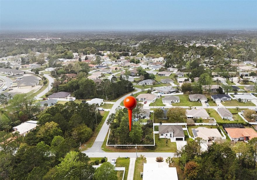 Build your Florida dream home on this spacious residential lot located in the desirable Palm Coast community. Zoned SFR-3 for single-family use, this property offers flexibility for a wide range of home designs with no HOA restrictions. Approximate dimensions of 80x125 provide ample space for a custom home, outdoor living area, and even a pool (subject to local setbacks).

Situated in an established neighborhood with paved roads and nearby utilities, this lot offers convenience and accessibility. Enjoy close proximity to shopping, dining, parks, golf courses, and the beautiful Atlantic beaches just a short drive away. Easy access to major roadways makes commuting to Daytona Beach or St. Augustine a breeze.

Whether you’re looking to build now or invest for the future, this is an excellent opportunity to own a piece of Florida living in a growing area. Don’t miss your chance to secure this well-located homesite in Palm Coast.