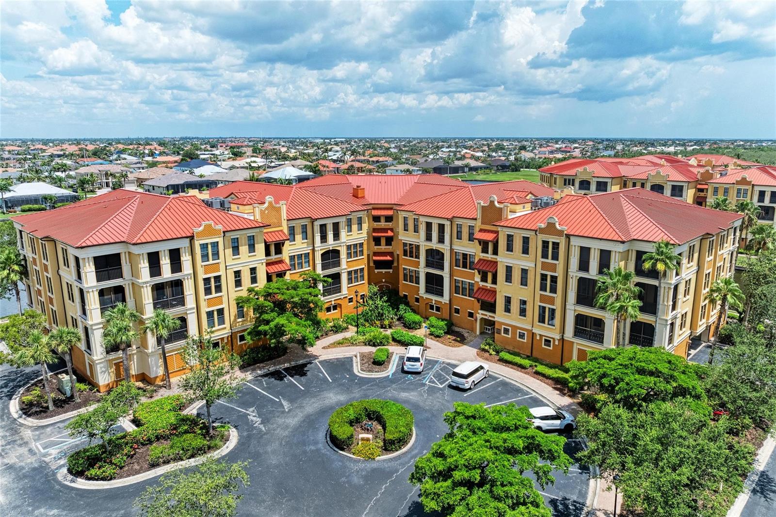 Live the Florida resort lifestyle in this beautifully furnished 3 bedroom, 2 bathroom condo located in the exclusive, gated Vivante community in Punta Gorda. Offered at $2,500 per month, this spacious and well-maintained residence offers the perfect blend of comfort, style, and convenience—ideal for long-term enjoyment. Featuring a desirable split floor plan, the layout offers maximum privacy with the primary suite separated from the two guest bedrooms. Inside, you'll find an open floor plan with ceramic tile flooring throughout, a dedicated laundry room with washer and dryer, and tasteful furnishings that make this home truly move-in ready. The condo also includes a private 1-car garage, offering secure parking and extra storage space—an added bonus for convenience and peace of mind.
The kitchen and living areas flow seamlessly to create an open, welcoming space, ideal for relaxing or entertaining. The spacious primary bedroom includes a large walk-in closet and an en-suite bathroom complete with split vanities and a walk-in shower. The two guest bedrooms are located on the opposite side of the condo, sharing a full bathroom and offering privacy for visitors or flexibility for a home office setup. The expansive wrap-around balcony is accessible from the kitchen, main living area, and one of the guest bedrooms also offering its own private access—perfect for enjoying morning coffee or evening sunsets in privacy and comfort with hurricane shutters also in place for added protection.
Vivante is a true resort-style community with an impressive lineup of amenities. Residents have access to two heated pools, a relaxing spa, tennis courts, a state-of-the-art wellness center, steam and sauna rooms, a billiard room, a media room, arts and crafts studio, and a beautifully appointed clubhouse with kitchen and social spaces. A full library, lakeside gazebo, and walking paths along the community lake add to the tranquil, active atmosphere.
Located directly on the Peace River, Vivante offers scenic surroundings and easy access to all that Punta Gorda has to offer. Just minutes away, you’ll find Fishermen’s Village with waterfront shopping, dining, and live entertainment, along with downtown Punta Gorda’s historic charm, galleries, restaurants, weekend markets, and year-round festivals. Enjoy morning strolls along the Harborwalk, spend time at Gilchrist or Laishley Park, or explore the nearby Visual Arts Center. Golf courses, marinas, nature trails, and the Punta Gorda Airport are all conveniently close, making this location as practical as it is picturesque.
Experience the ease of coastal living with luxury amenities at your fingertips—schedule your private tour today and begin to live the Endless Summer lifestyle!