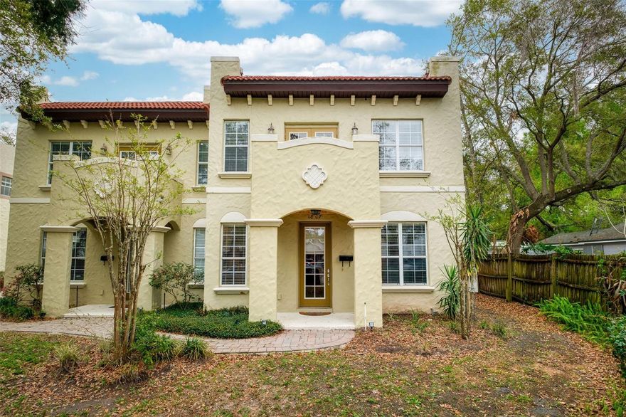 Welcome home to this beautifully updated two-story end-unit, ideally located just steps from Michelin-star dining, local boutiques, and the vibrant East End Market. On weekends, enjoy leisurely strolls to the area’s popular farmers markets and neighborhood events.

Situated in the heart of Winter Park, this residence offers the perfect blend of lifestyle, convenience, and charm in one of Orlando’s most sought-after communities.

Designed for both everyday comfort and effortless entertaining, the first floor features an open-concept kitchen and living area filled with abundant natural light, along with a convenient half bath—ideal for hosting guests.

Upstairs, the spacious primary suite boasts a private ensuite bathroom, walk-in closet, and a newly refinished balcony—perfect for morning coffee or evening cocktails. Two additional bedrooms provide generous space and share access to a second balcony, creating a seamless indoor-outdoor living experience.

Recent upgrades include a new dishwasher and smart refrigerator (2022), new water heater (2025), refinished front balcony (2025), new roof, and new carpet upstairs (2026). Updated light fixtures and primary bedroom flooring within the last five years add a modern touch throughout.

The $400 monthly HOA fee includes landscaping and insurance, offering low-maintenance living and added peace of mind.

Zoned for some of Orlando’s top-rated schools and walking distance from the new Audubon Park K-8 School, this home presents a rare opportunity to enjoy the very best of Winter Park living.

Don’t miss your chance to call this exceptional property home.