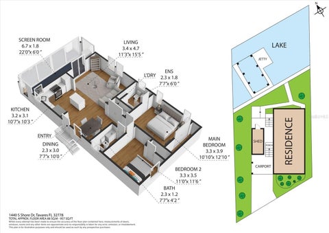 Tiny photo for 1440 S Shore Drive, Tavares, FL 32778 (MLS # G5119270)