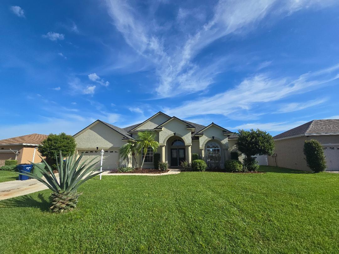 Welcome home!! This 4 Bedroom, 3 Bath Pool home is what you have been waiting for. Recently remodeled, this home comes with a brand new roof, new screen on the pool cage, new pool pump, new painting inside and out, new flooring, updated bathrooms and so much more! Located in the gated community of Terranova and just minutes from all that Winter Haven and Legoland have to offer. As you walk in the home, you're greeted with high ceilings through out, custom arches, nooks, and tray ceilings, an open floor plan with a great breakfast nook off the kitchen over looking your beautiful pool and screened in lanai. The master wing is split from the other 3 bedrooms, and comes with his and hers walk-in closets, a soaker tub, and walk-in shower. Enjoy the evenings in your screened in pool and lania and let the animals roam free in the fenced in back yard. All the heavy lifting is done with this home and its just waiting on the right family to come along and make it their own! Two of the same floor plans have recently been sold in this neighborhood above our listing price, so move into this home and take advantage of your instant equity.